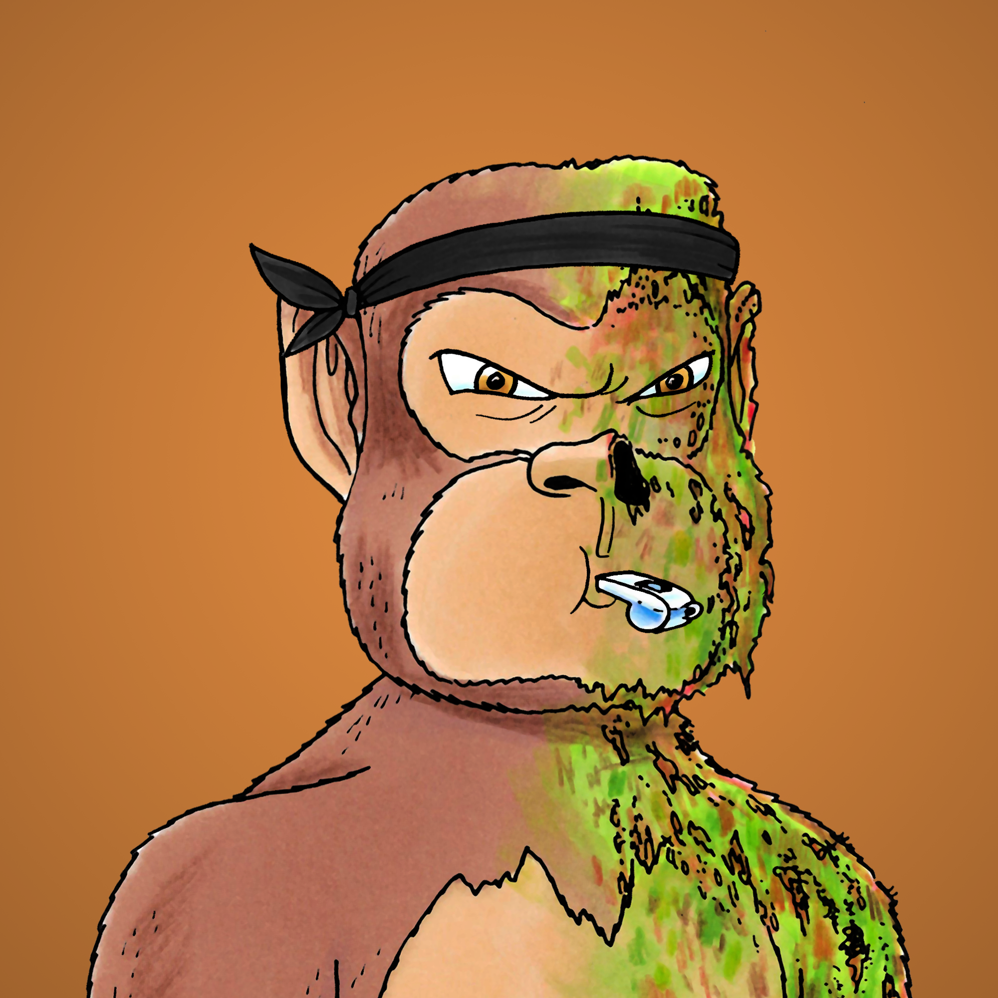 George Trosley - Jungle Freaks - Jungle Freak 5648 - NFT # 5648