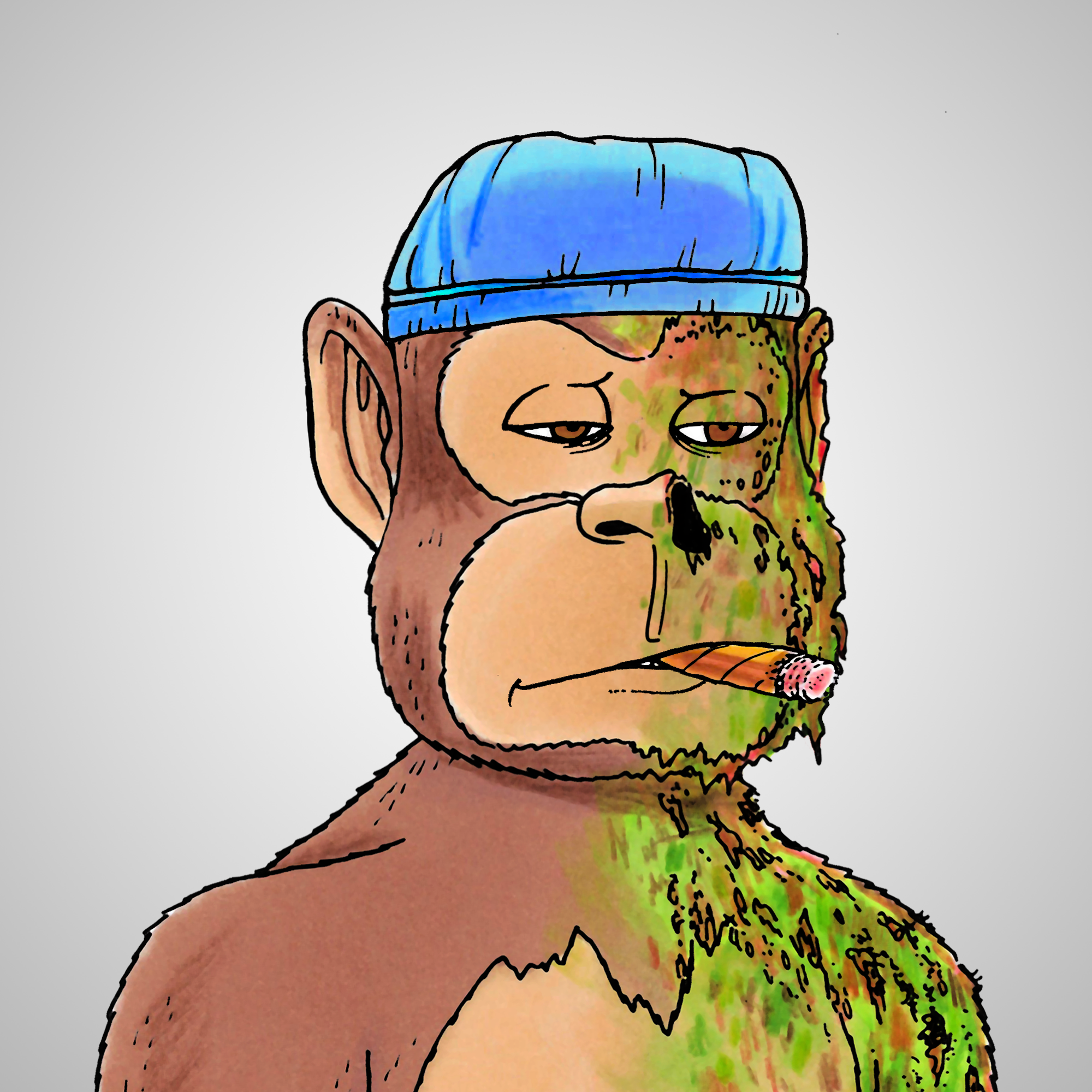 George Trosley - Jungle Freaks - Jungle Freak 5650 - NFT # 5650