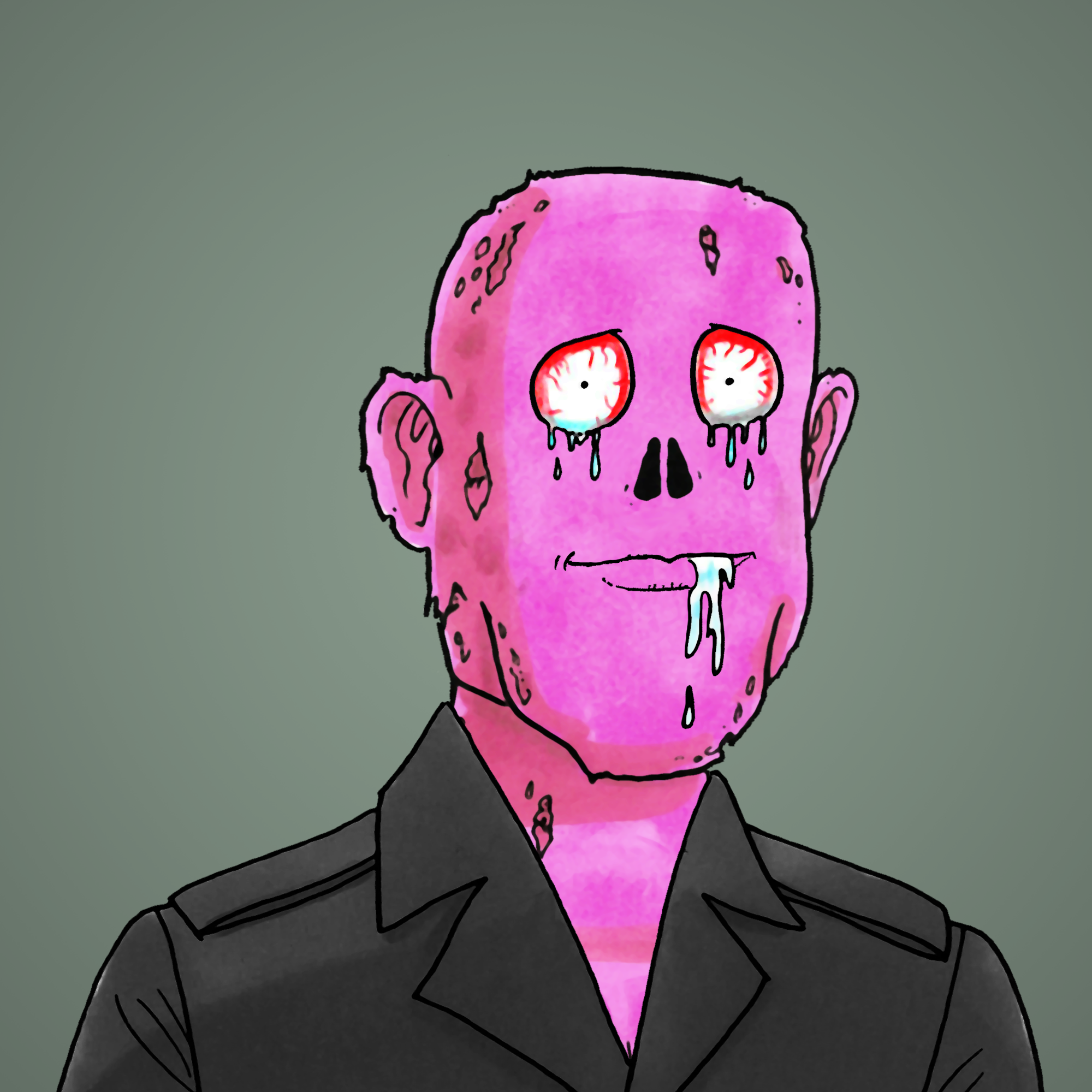 George Trosley - Jungle Freaks - Jungle Freak 5651 - NFT # 5651