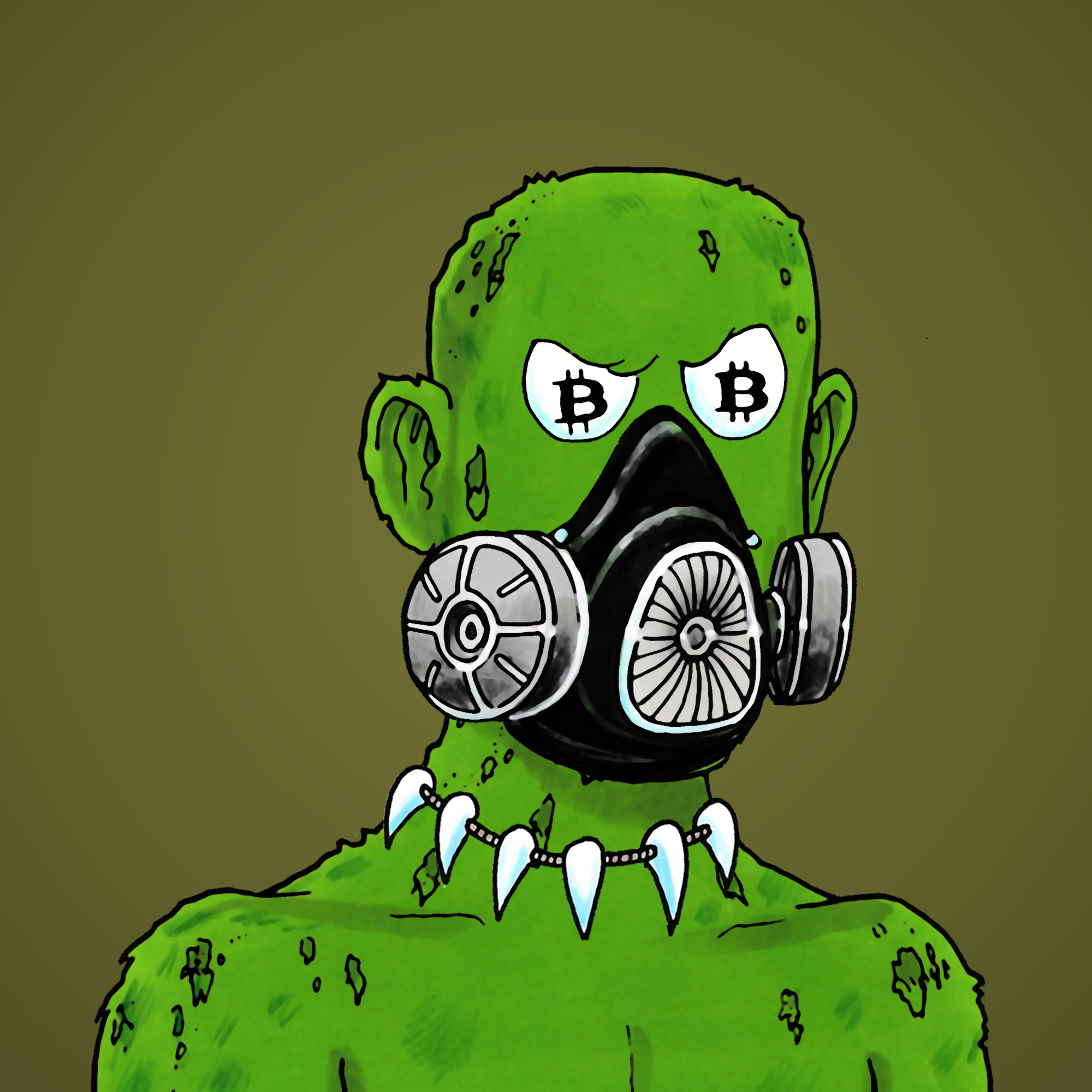 George Trosley - Jungle Freaks - Jungle Freak 5656 - NFT # 5656