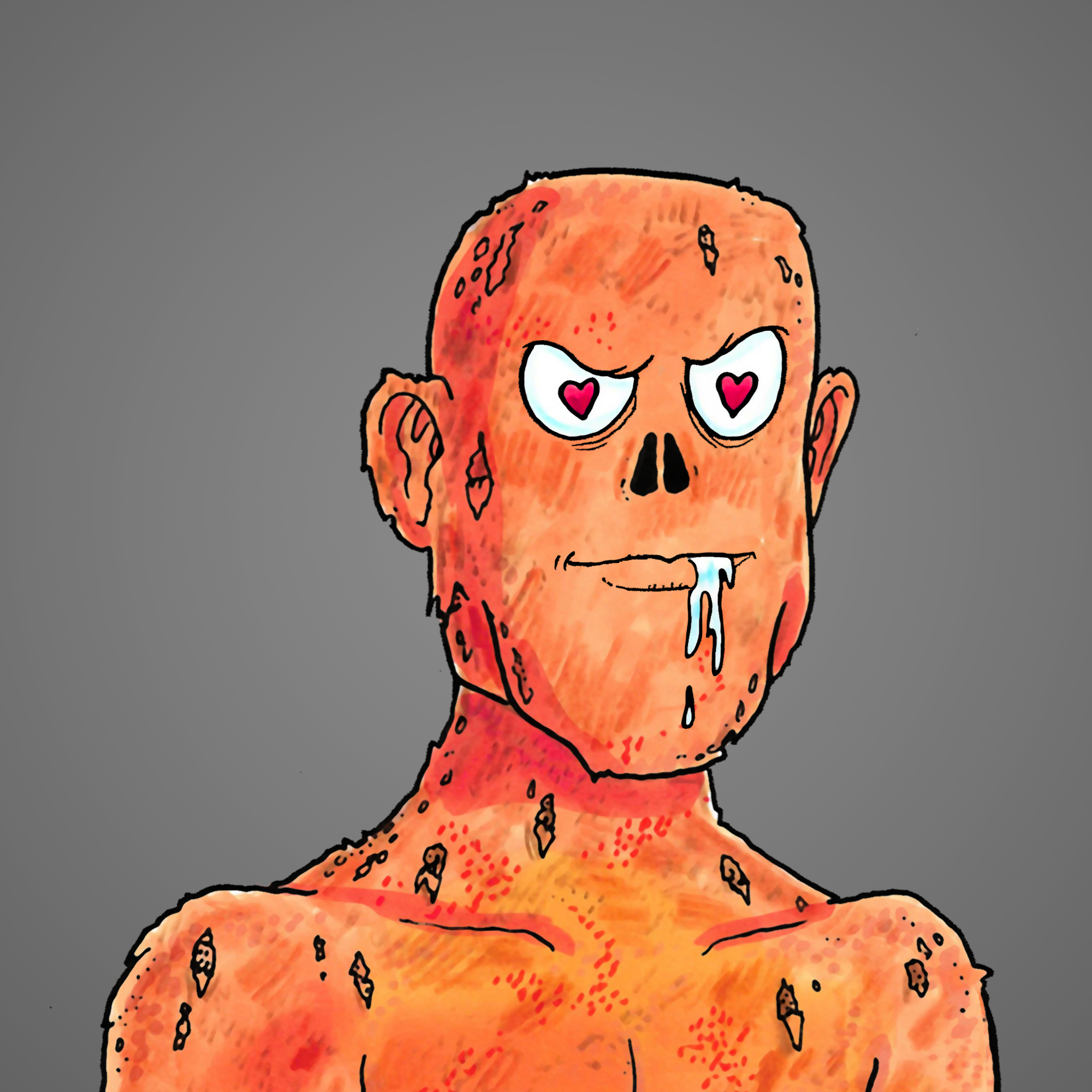 George Trosley - Jungle Freaks - Jungle Freak 5659 - NFT # 5659