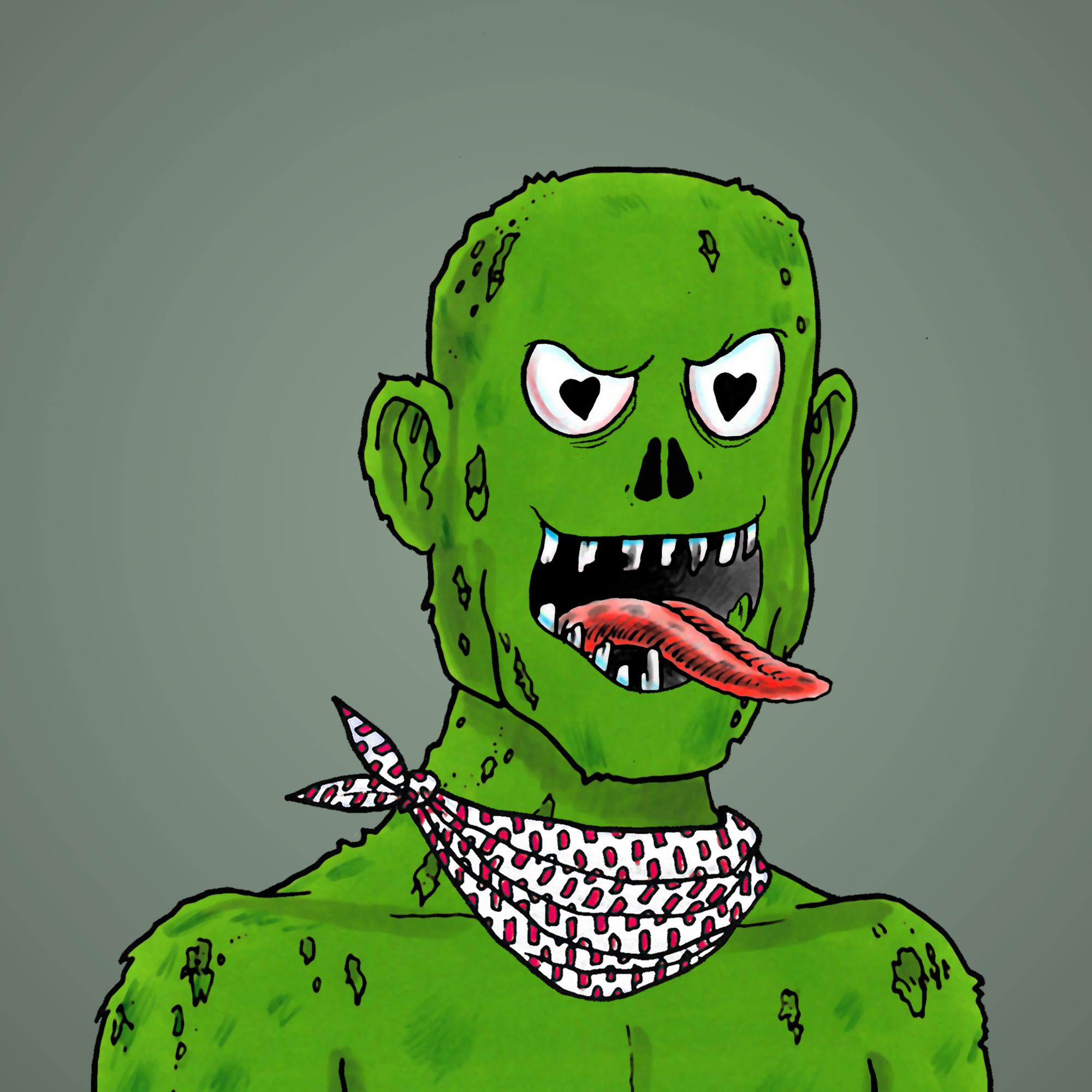 George Trosley - Jungle Freaks - Jungle Freak 566 - NFT # 566