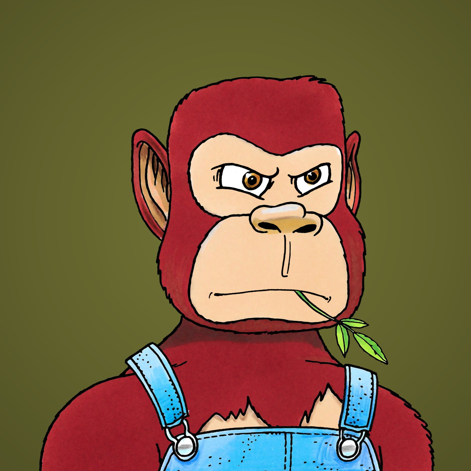 George Trosley - Jungle Freaks - Jungle Freak 5660 - NFT # 5660