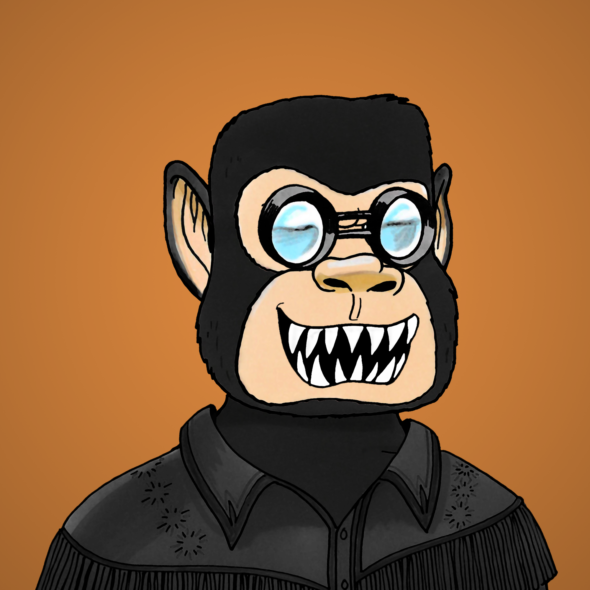 George Trosley - Jungle Freaks - Jungle Freak 5664 - NFT # 5664