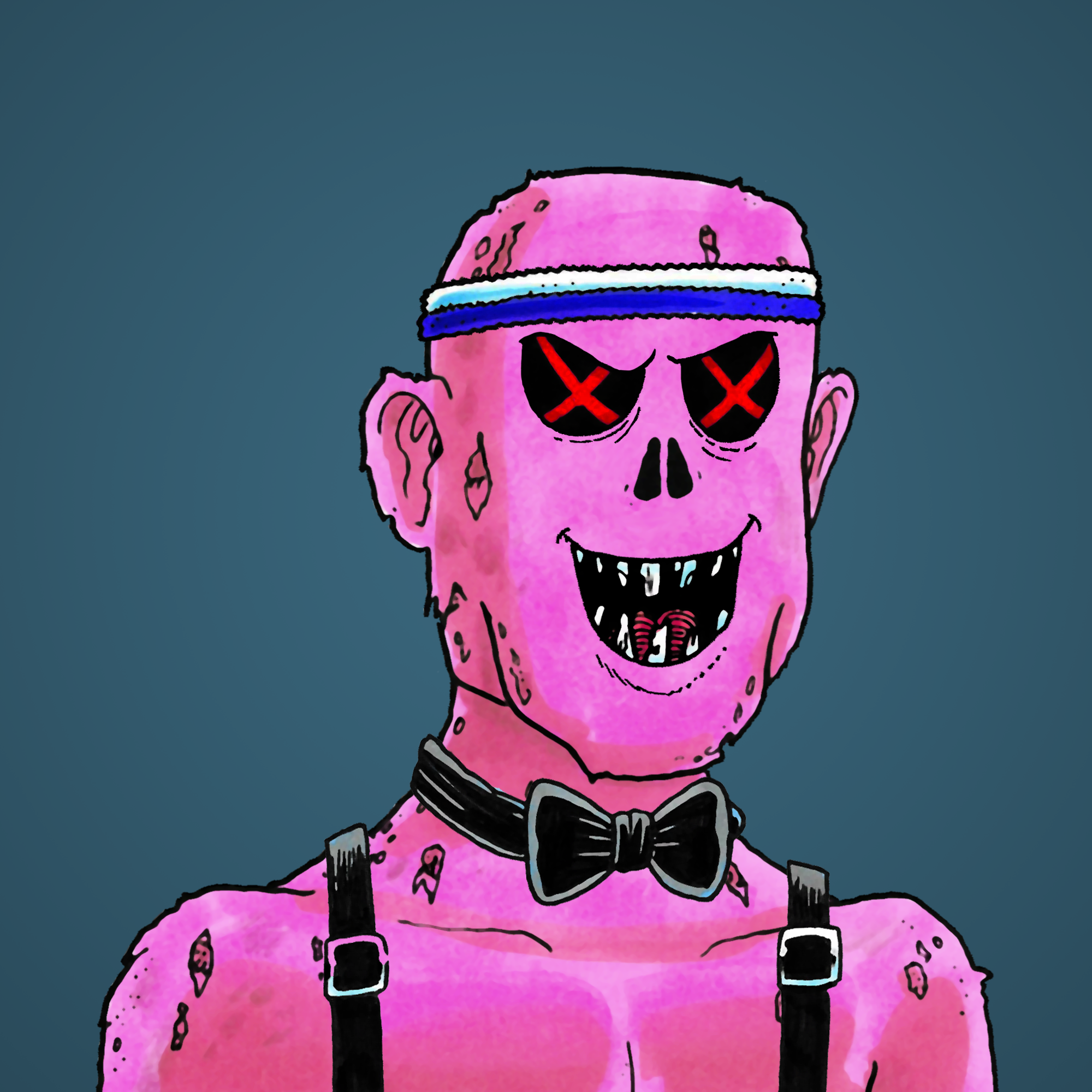 George Trosley - Jungle Freaks - Jungle Freak 5665 - NFT # 5665