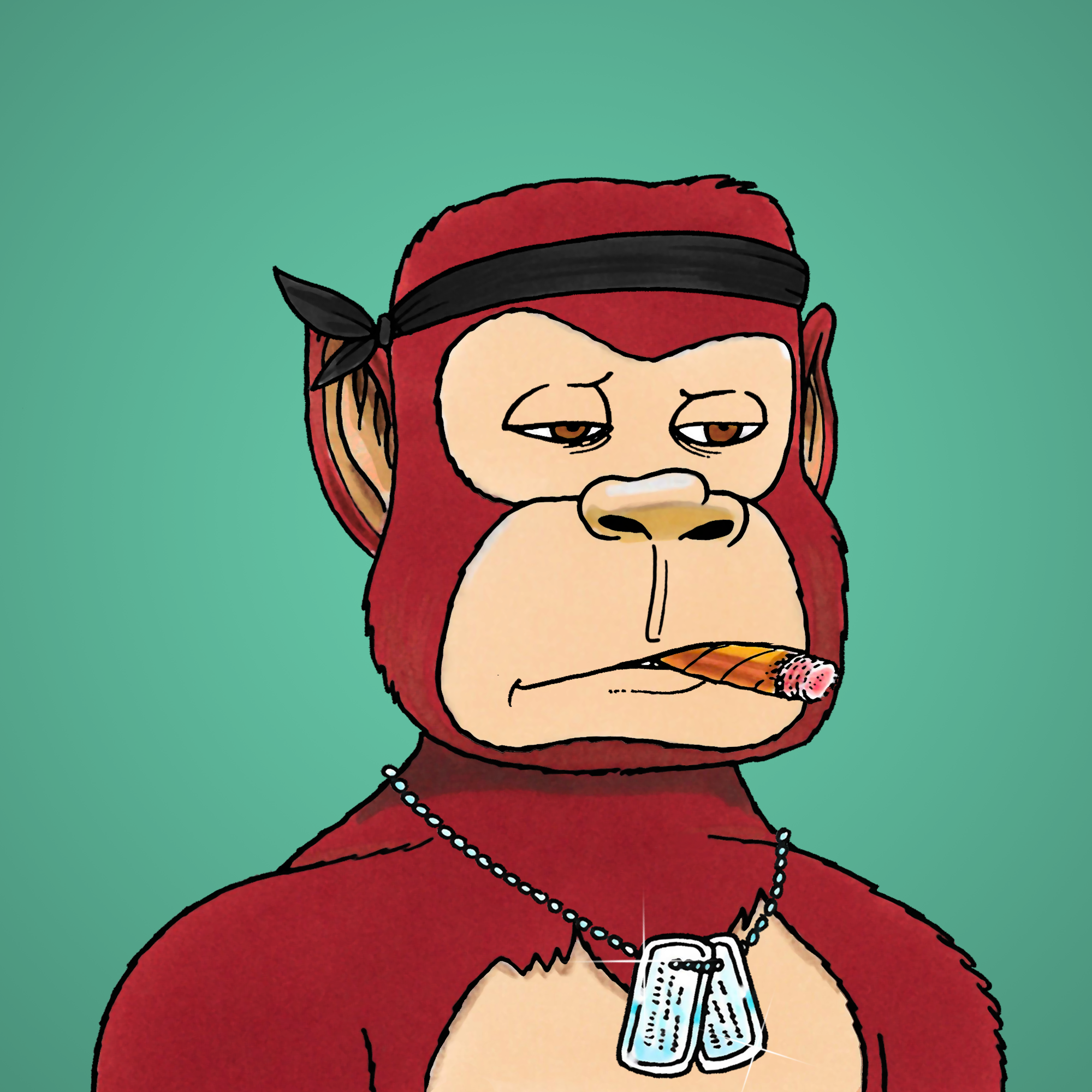 George Trosley - Jungle Freaks - Jungle Freak 568 - NFT # 568