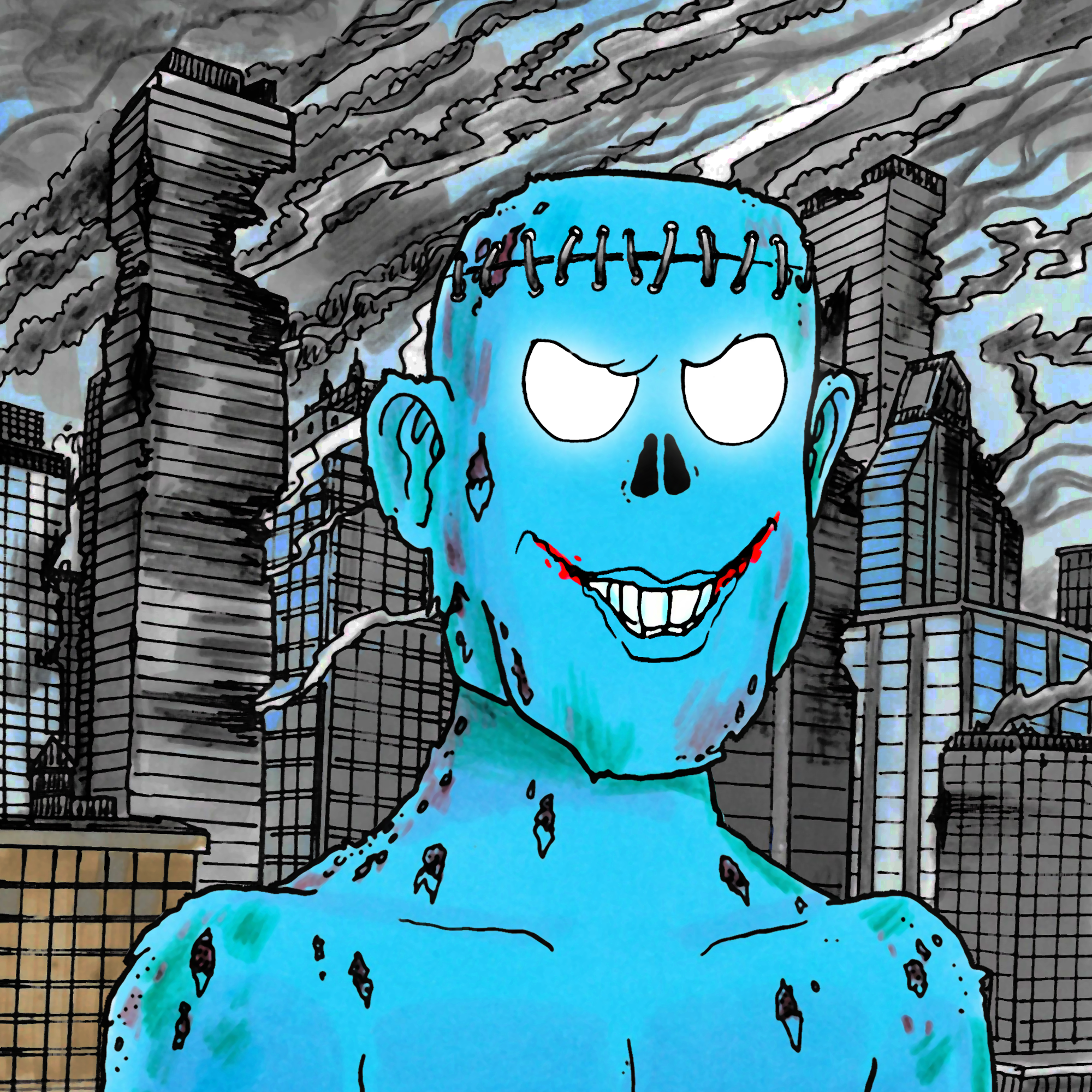 George Trosley - Jungle Freaks - Jungle Freak 569 - NFT # 569