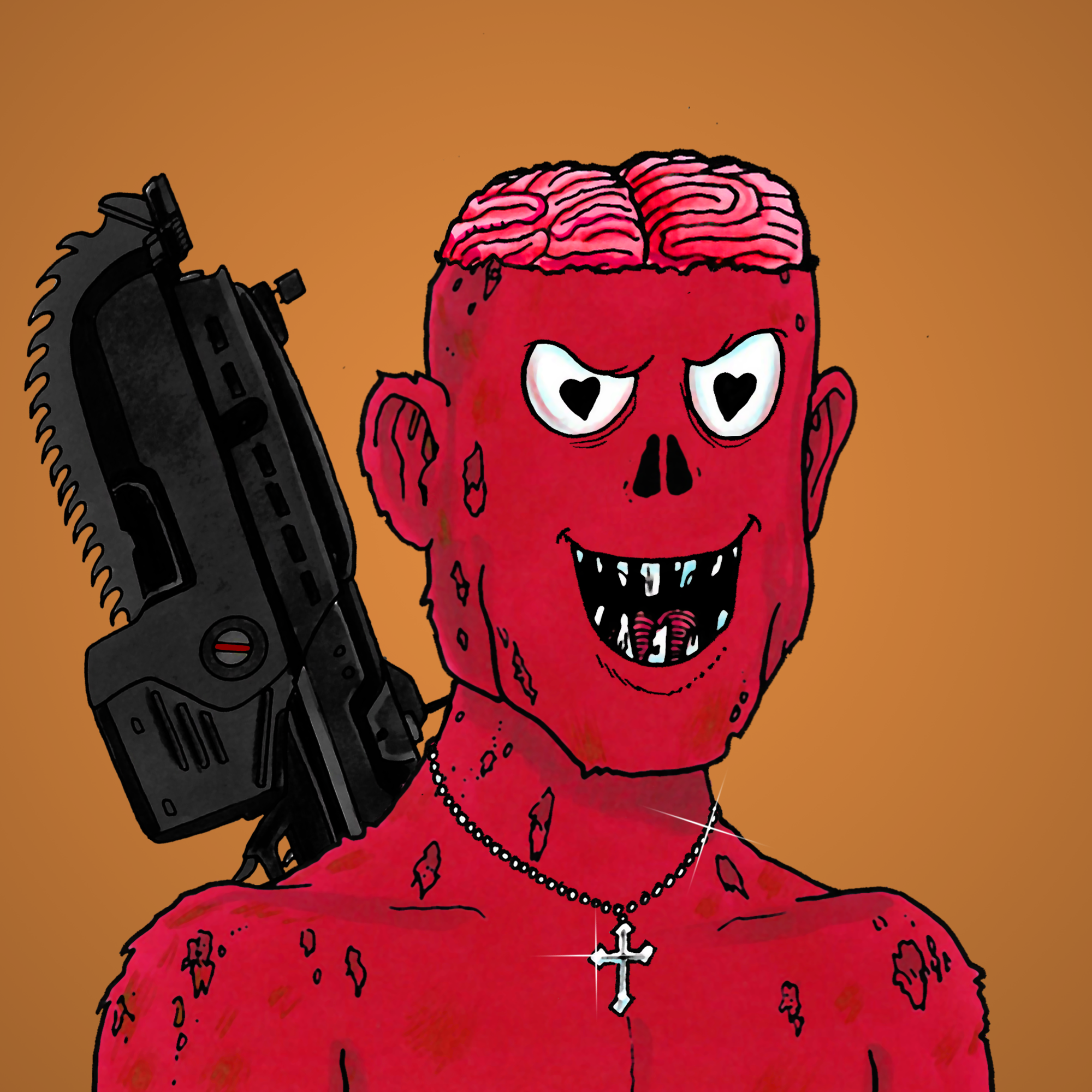 George Trosley - Jungle Freaks - Jungle Freak 5696 - NFT # 5696