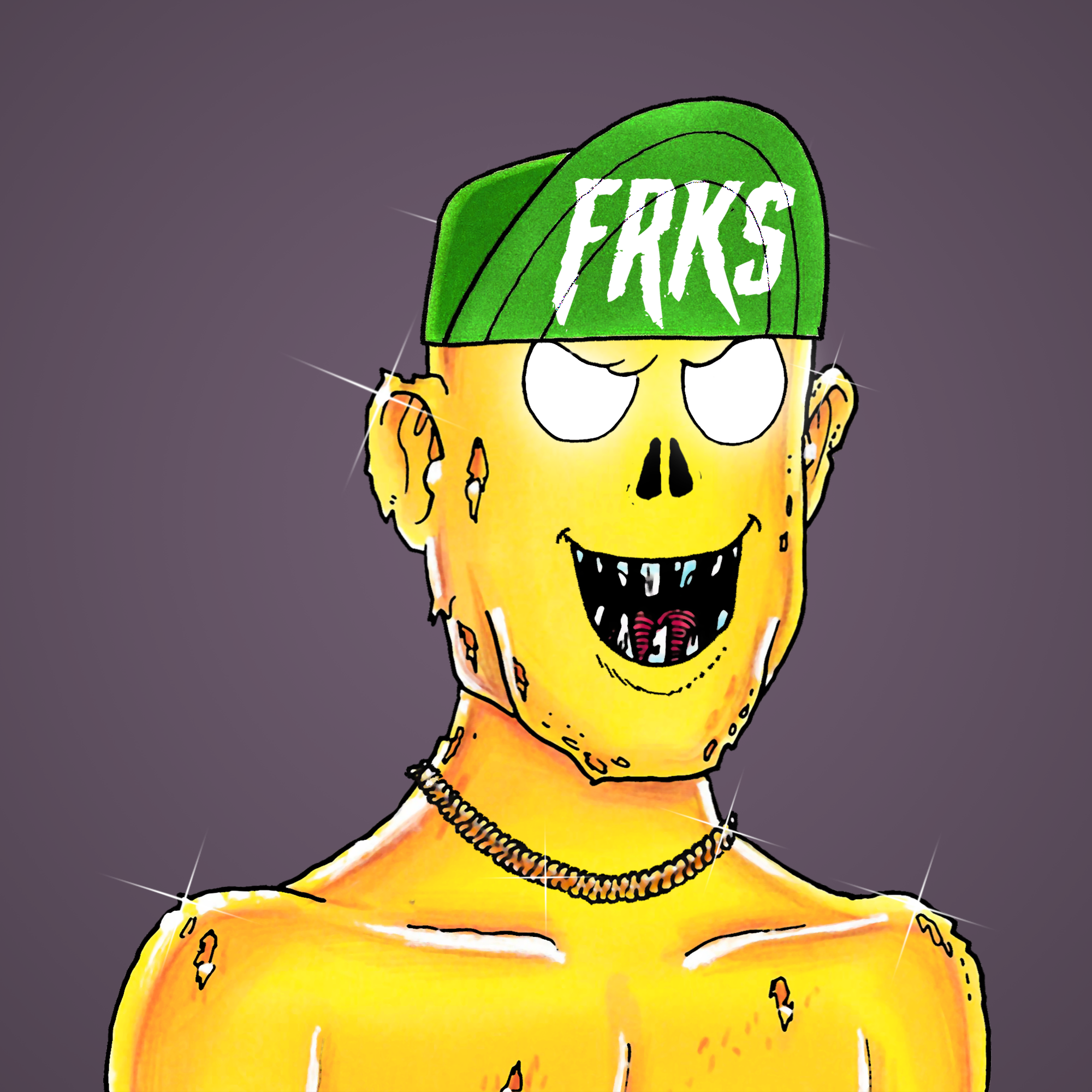 George Trosley - Jungle Freaks - Jungle Freak 5698 - NFT # 5698