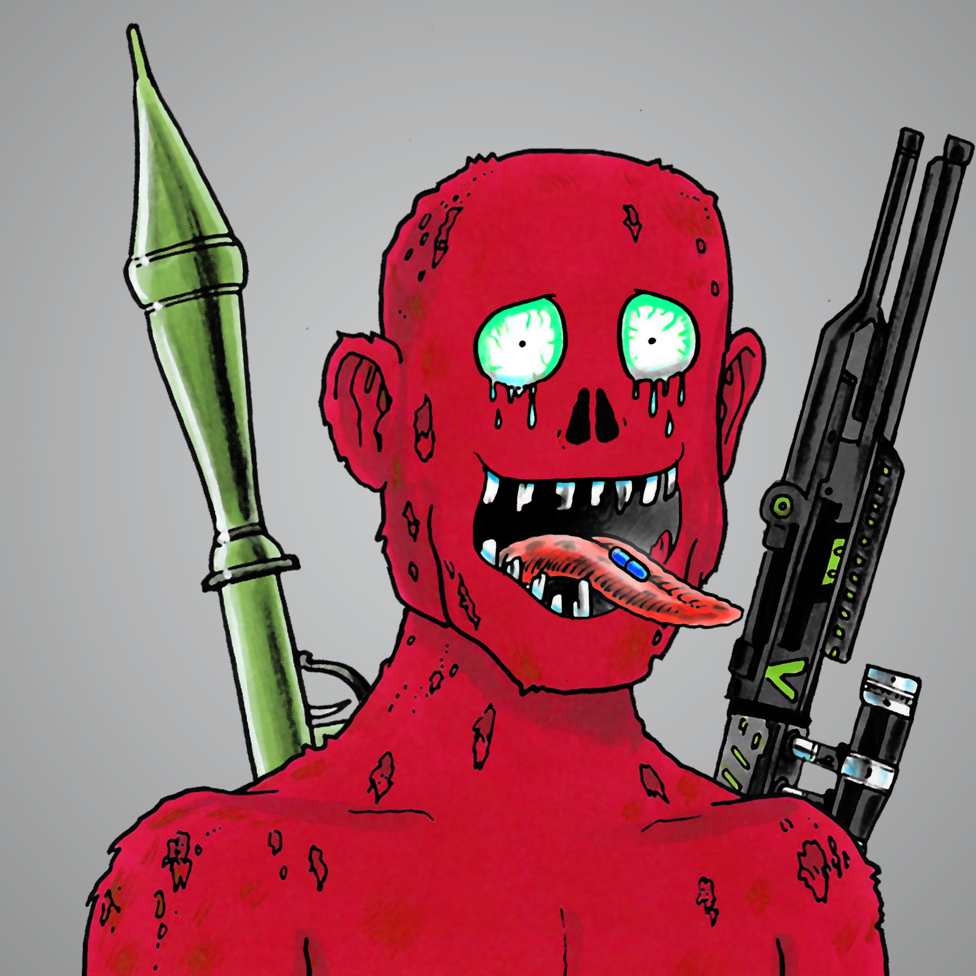 George Trosley - Jungle Freaks - Jungle Freak 5699 - NFT # 5699