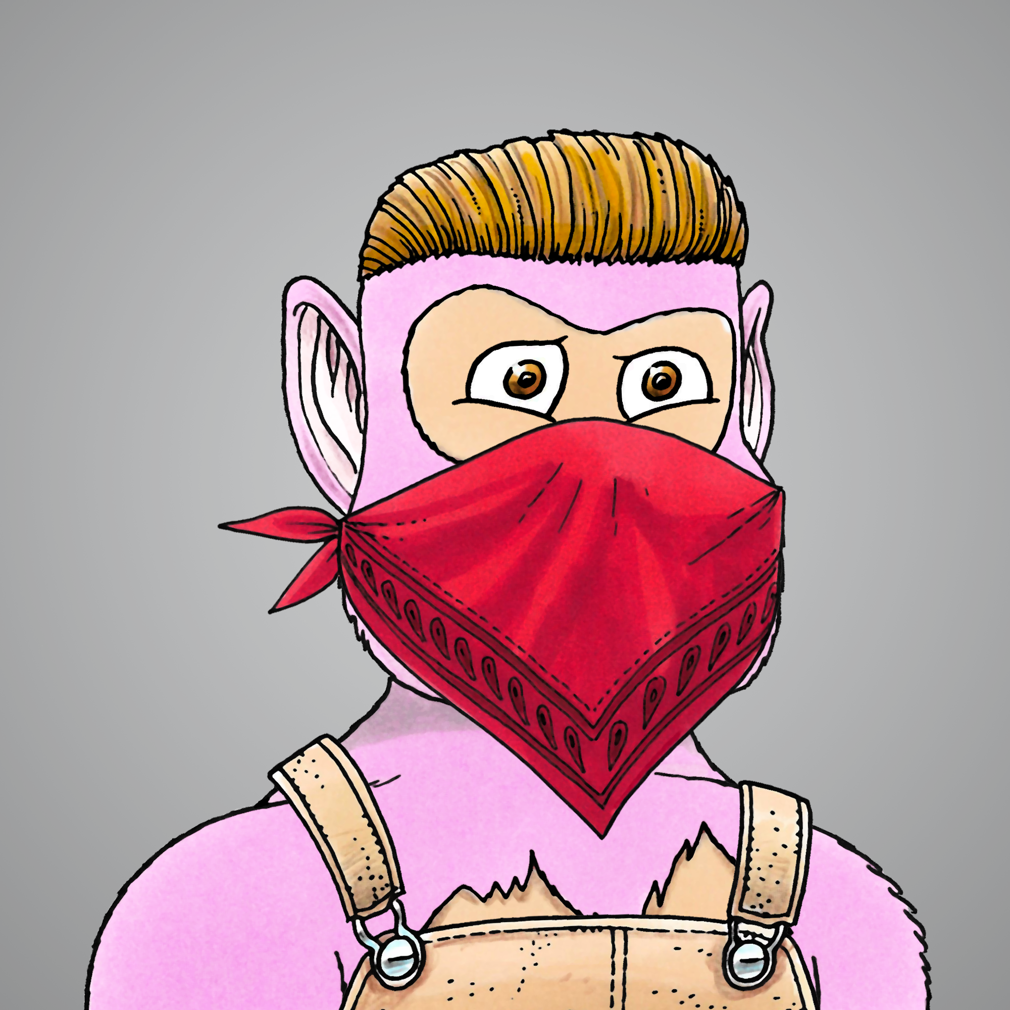 George Trosley - Jungle Freaks - Jungle Freak 57 - NFT # 57