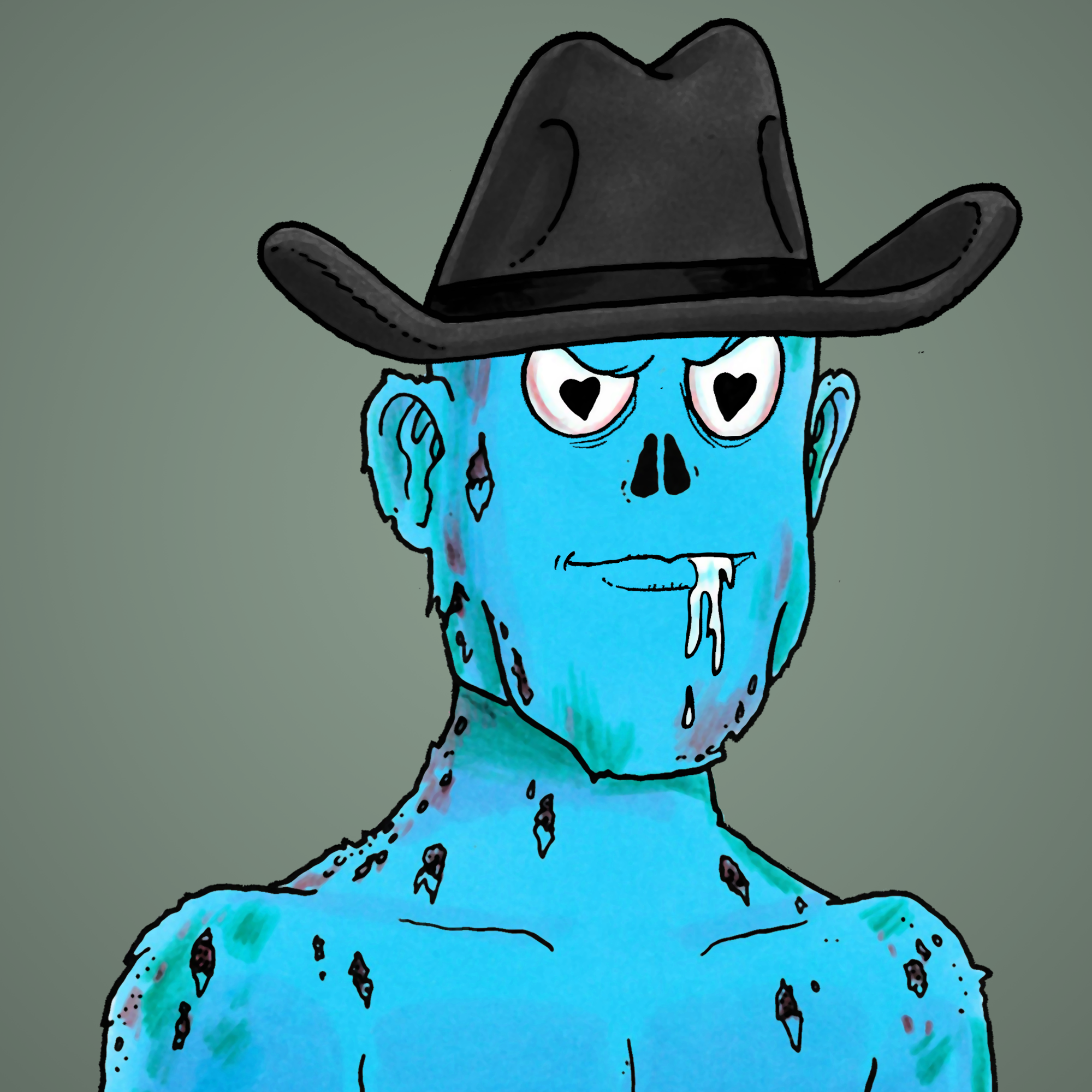 George Trosley - Jungle Freaks - Jungle Freak 5715 - NFT # 5715