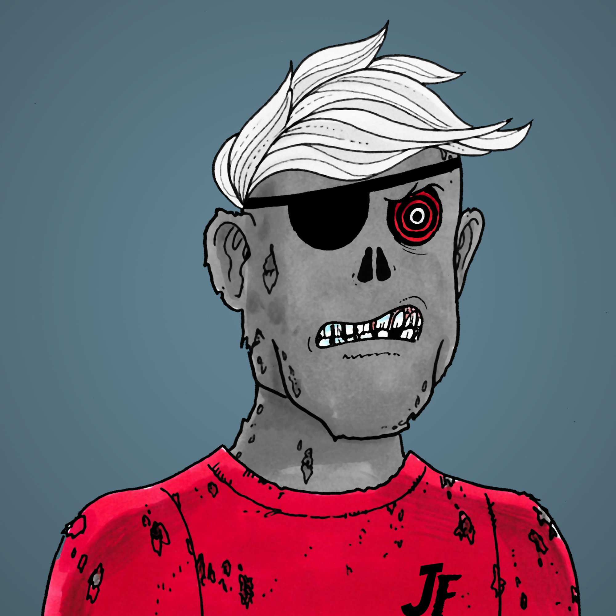 George Trosley - Jungle Freaks - Jungle Freak 5716 - NFT # 5716