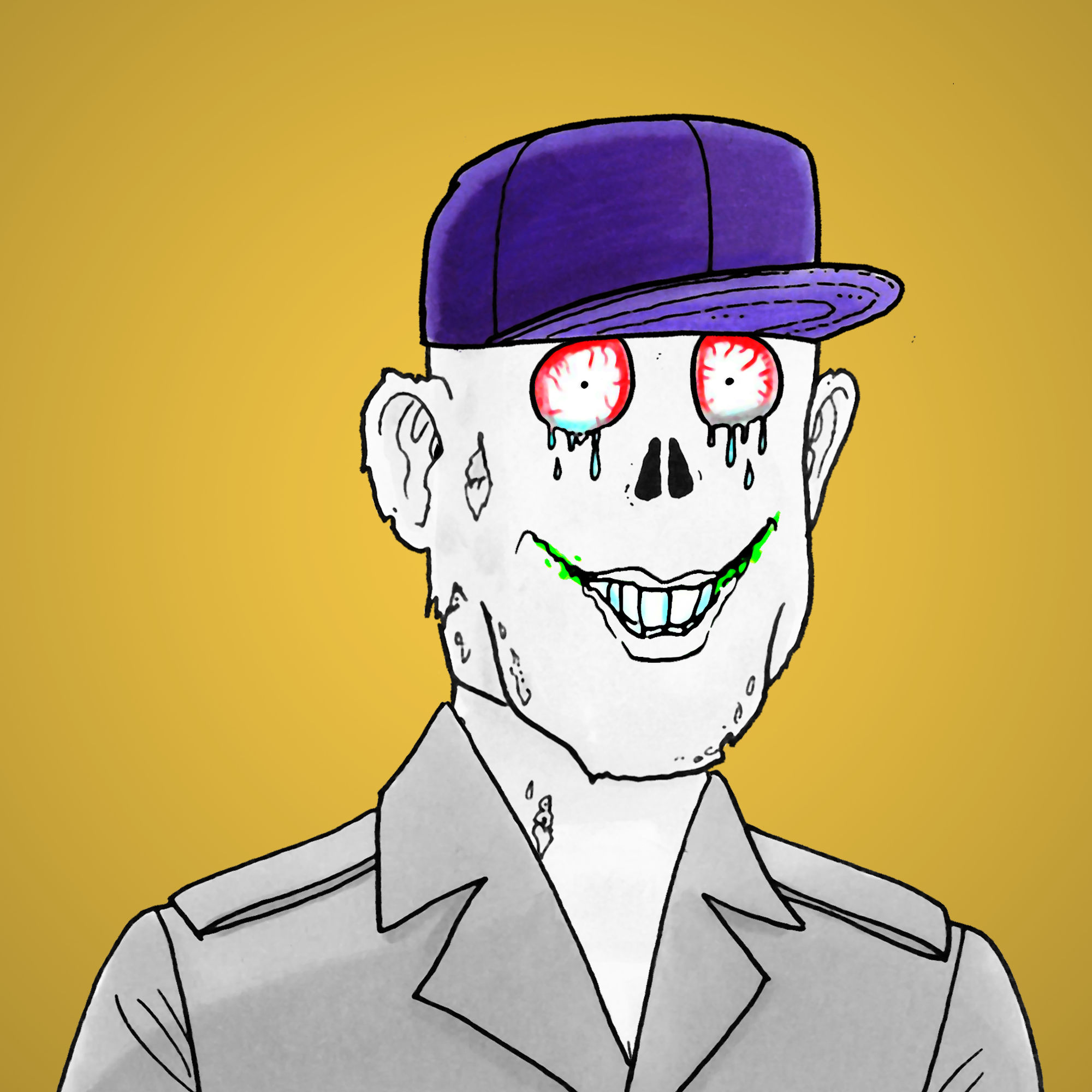 George Trosley - Jungle Freaks - Jungle Freak 5720 - NFT # 5720