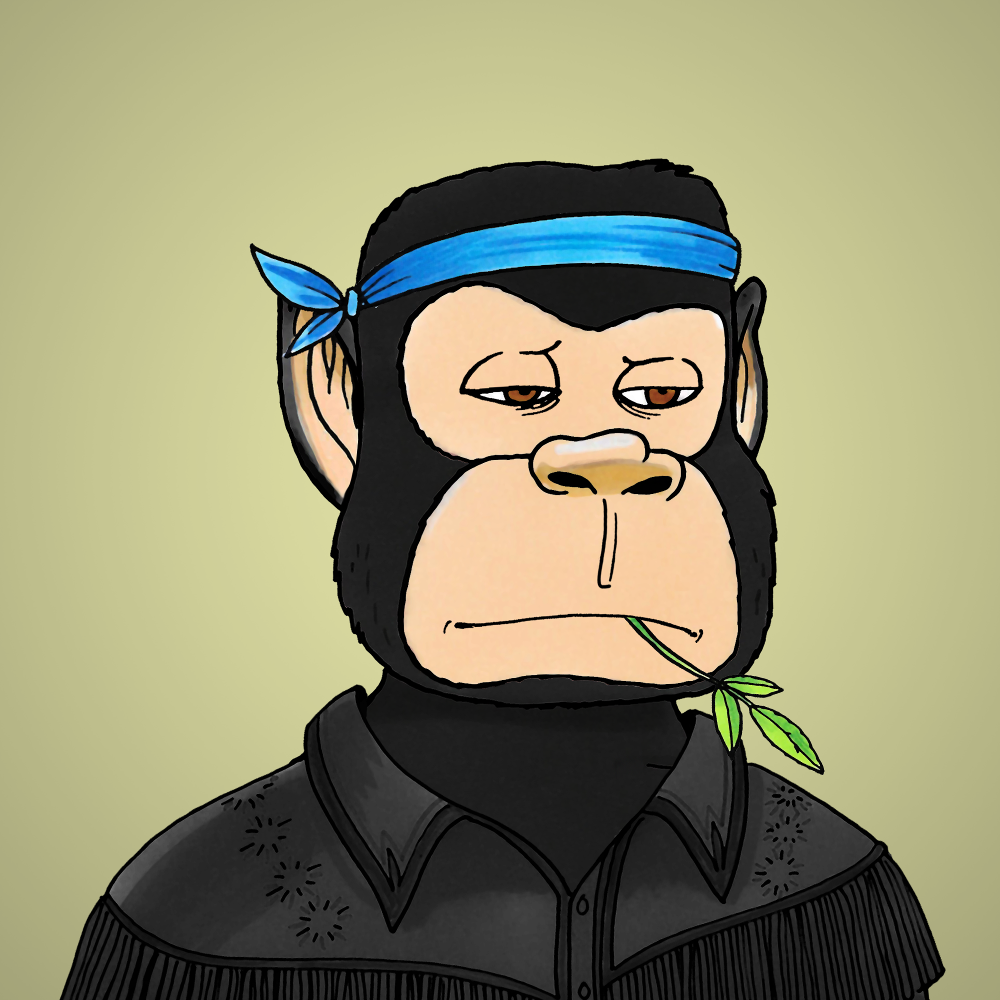 George Trosley - Jungle Freaks - Jungle Freak 5723 - NFT # 5723