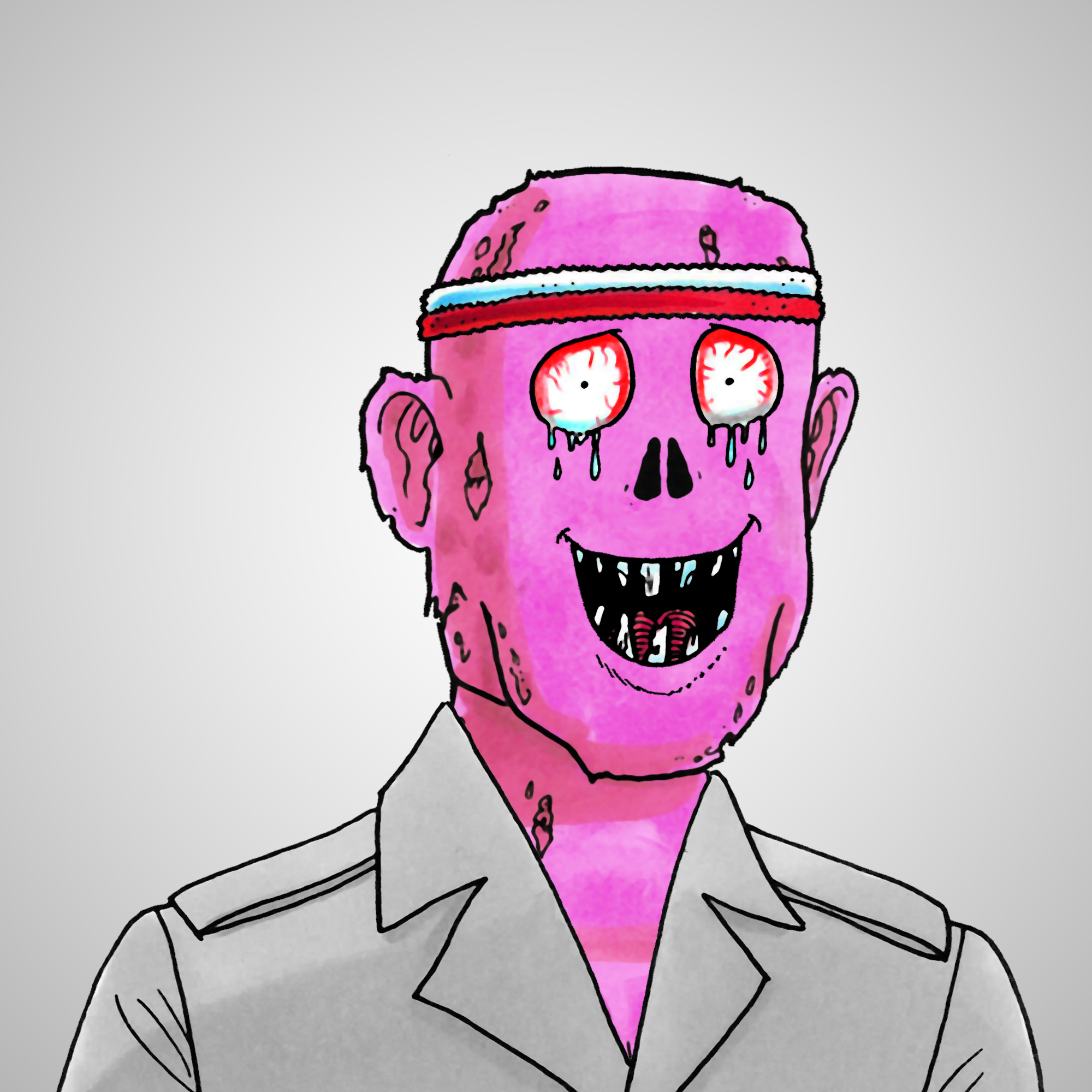 George Trosley - Jungle Freaks - Jungle Freak 5745 - NFT # 5745