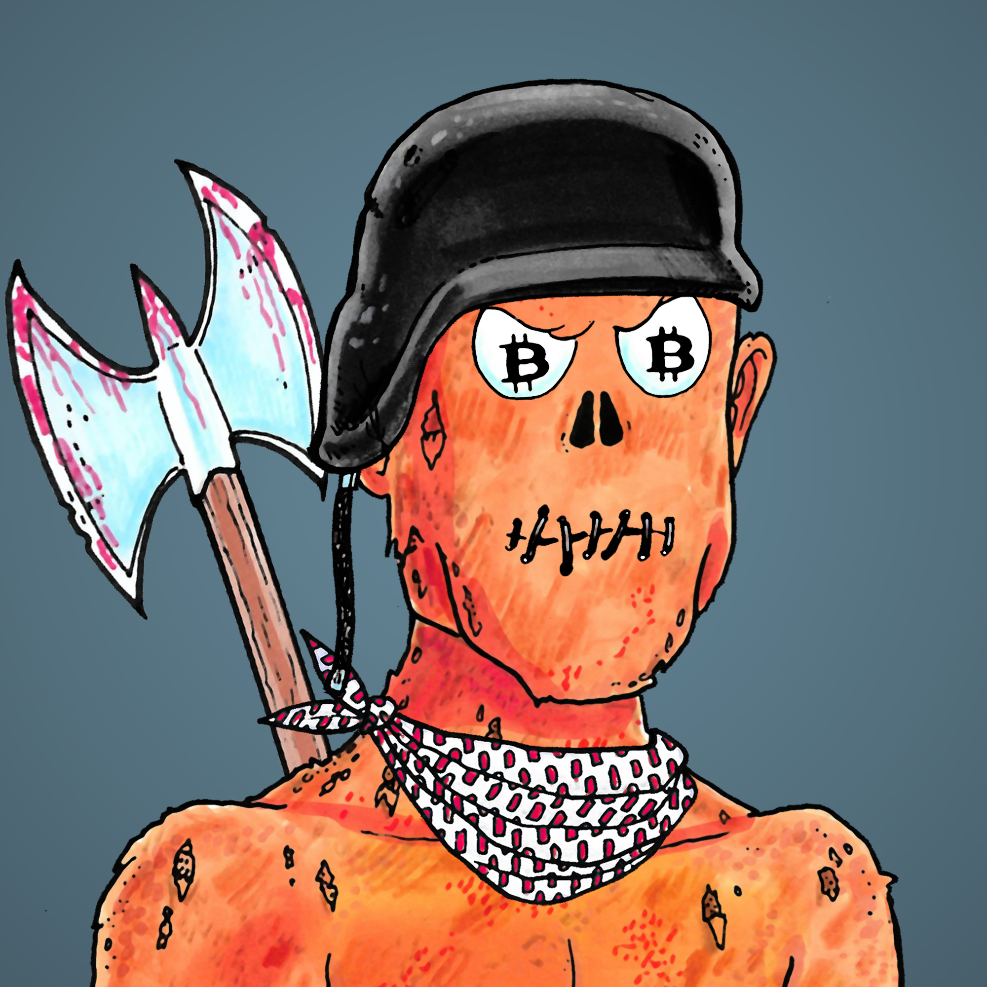 George Trosley - Jungle Freaks - Jungle Freak 5756 - NFT # 5756