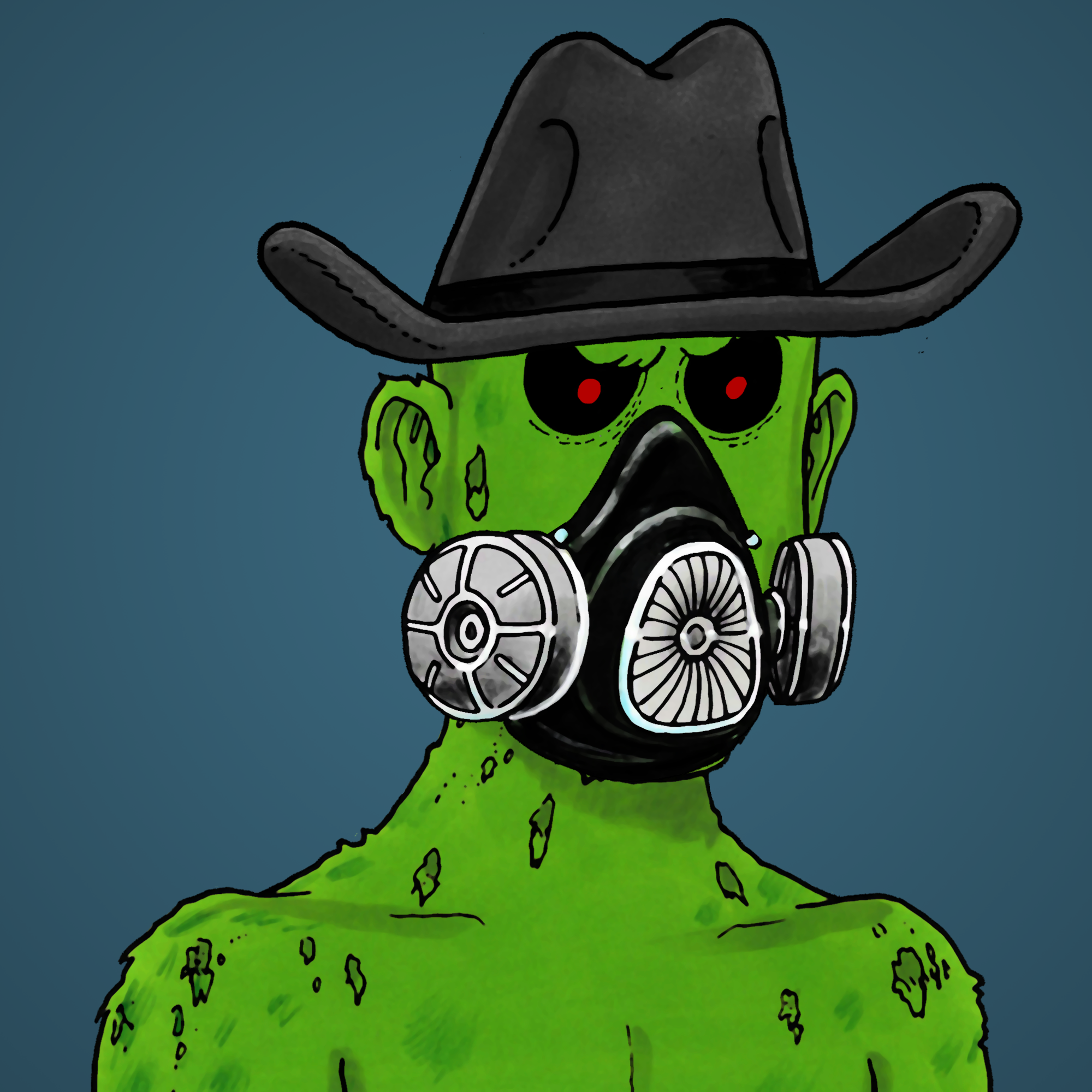 George Trosley - Jungle Freaks - Jungle Freak 5759 - NFT # 5759