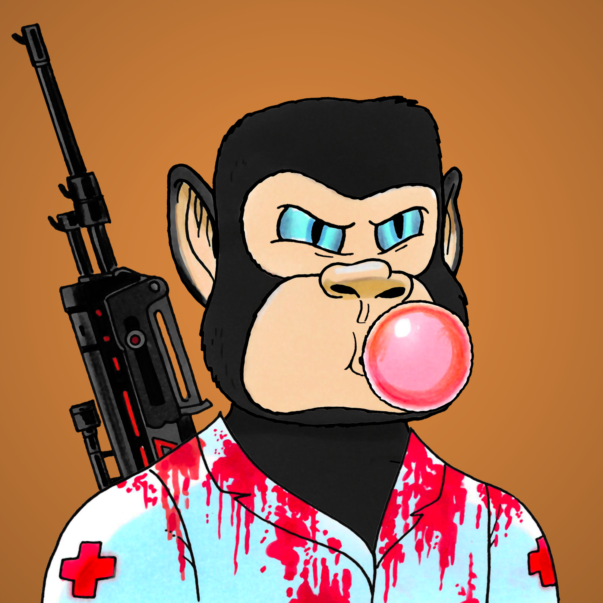 George Trosley - Jungle Freaks - Jungle Freak 5767 - NFT # 5767