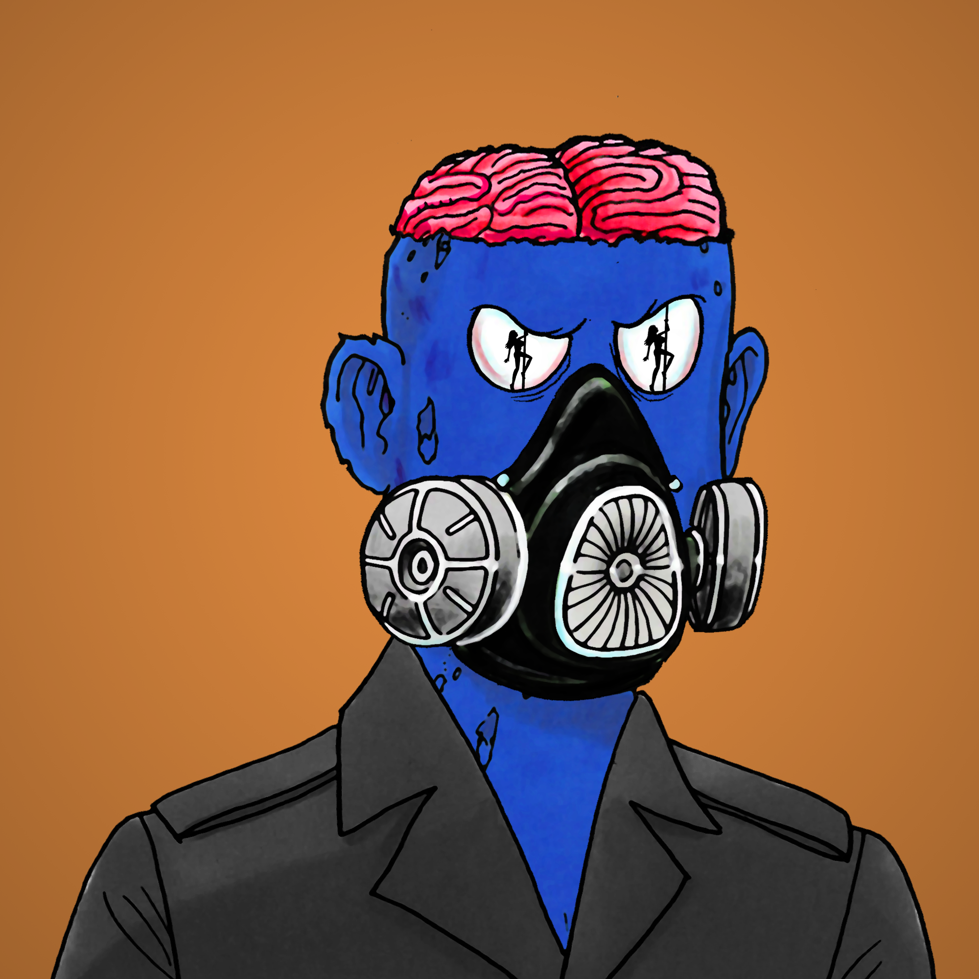 George Trosley - Jungle Freaks - Jungle Freak 5780 - NFT # 5780