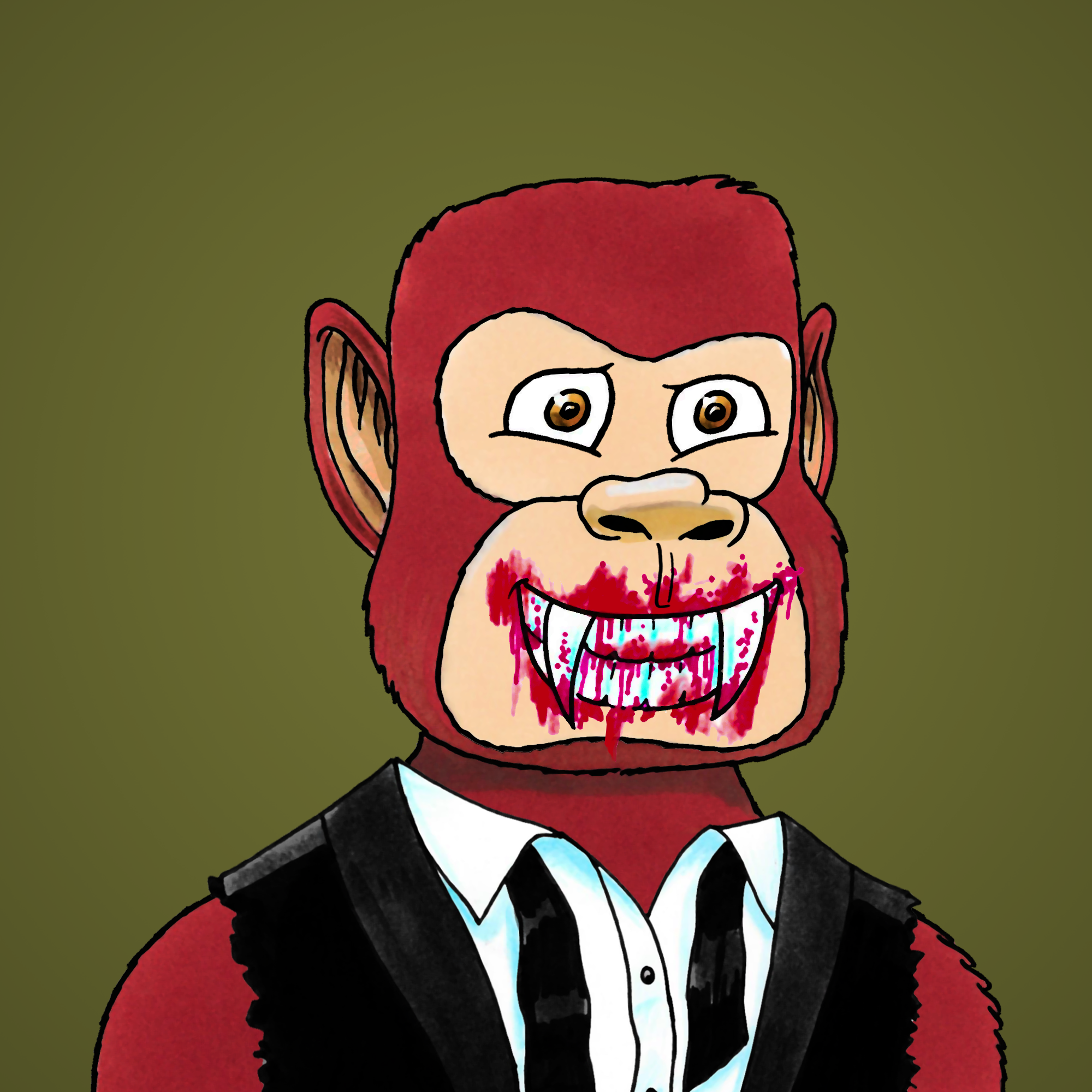 George Trosley - Jungle Freaks - Jungle Freak 5783 - NFT # 5783