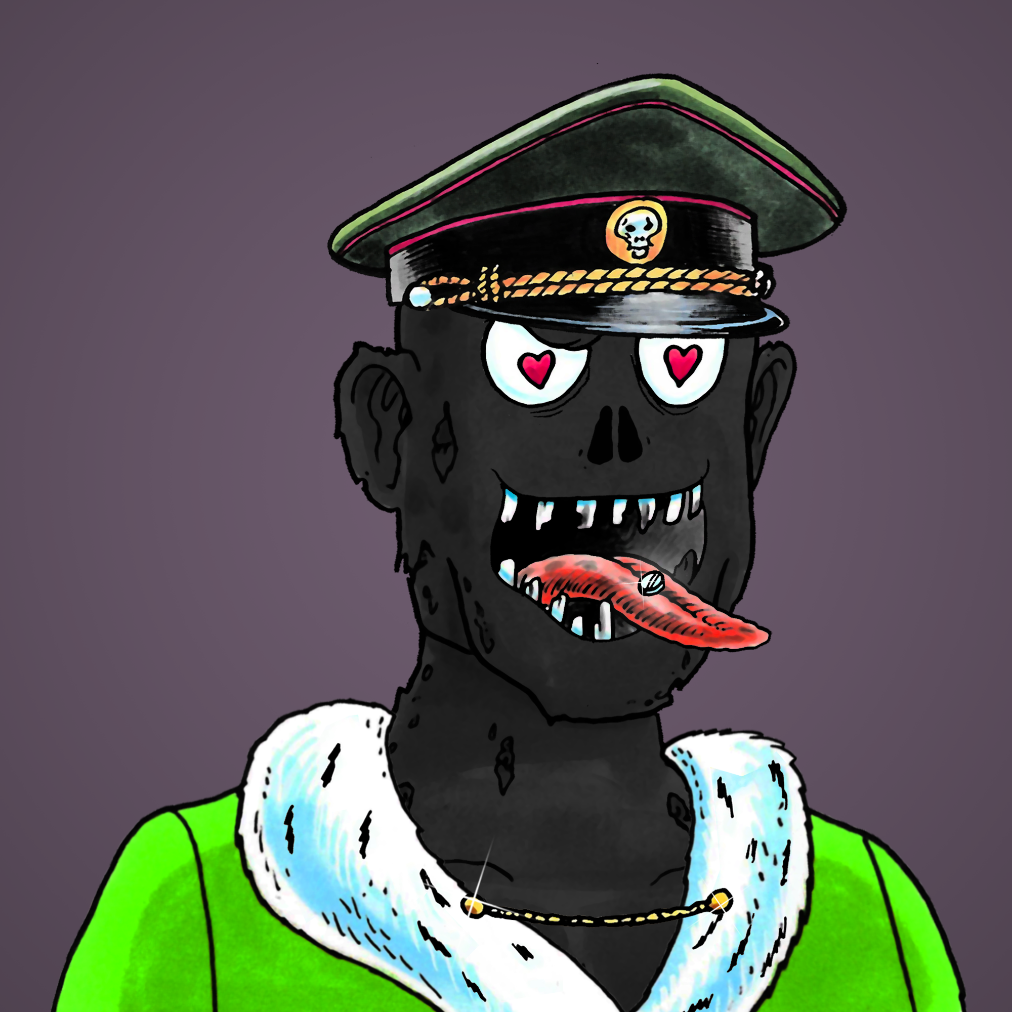 George Trosley - Jungle Freaks - Jungle Freak 5787 - NFT # 5787