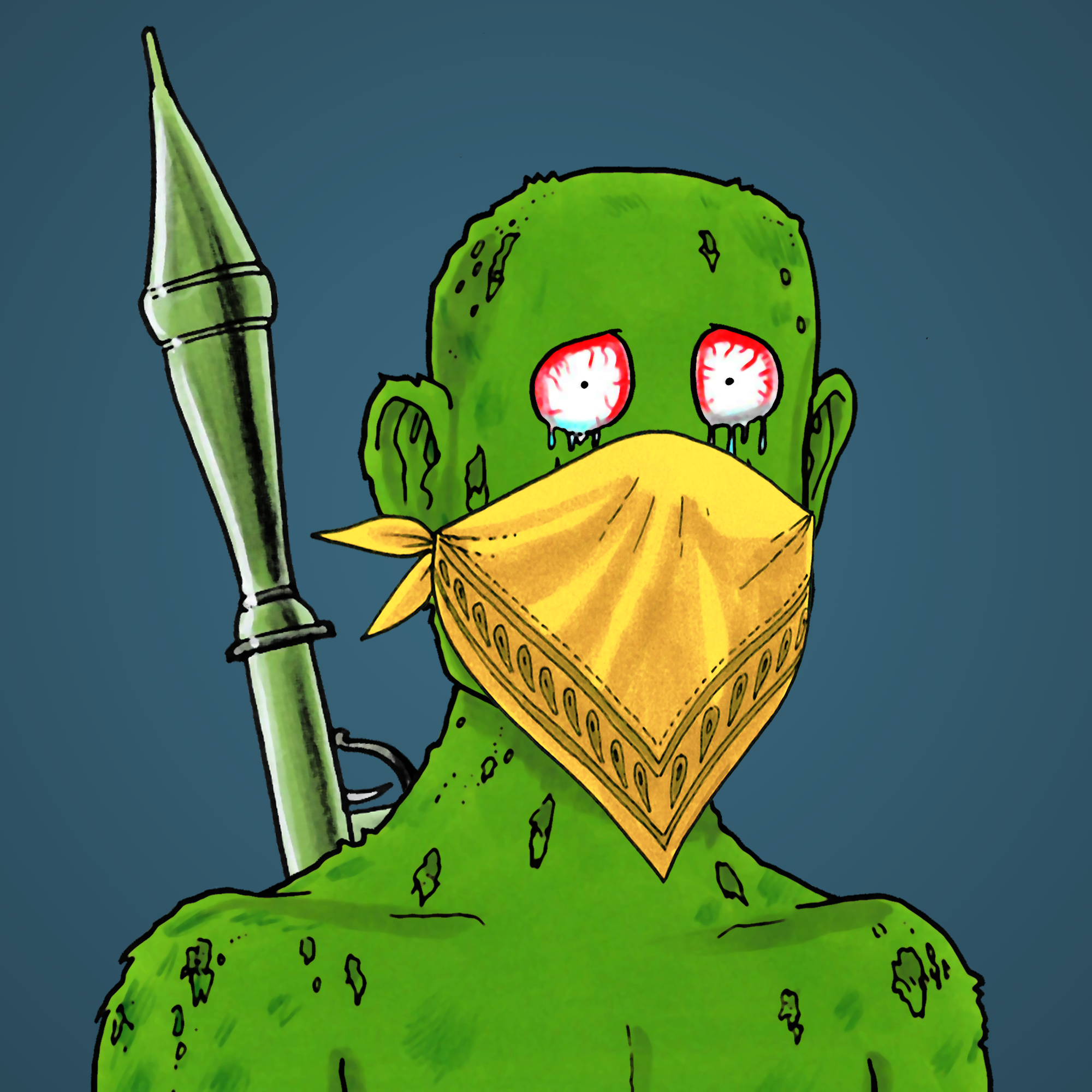 George Trosley - Jungle Freaks - Jungle Freak 5788 - NFT # 5788