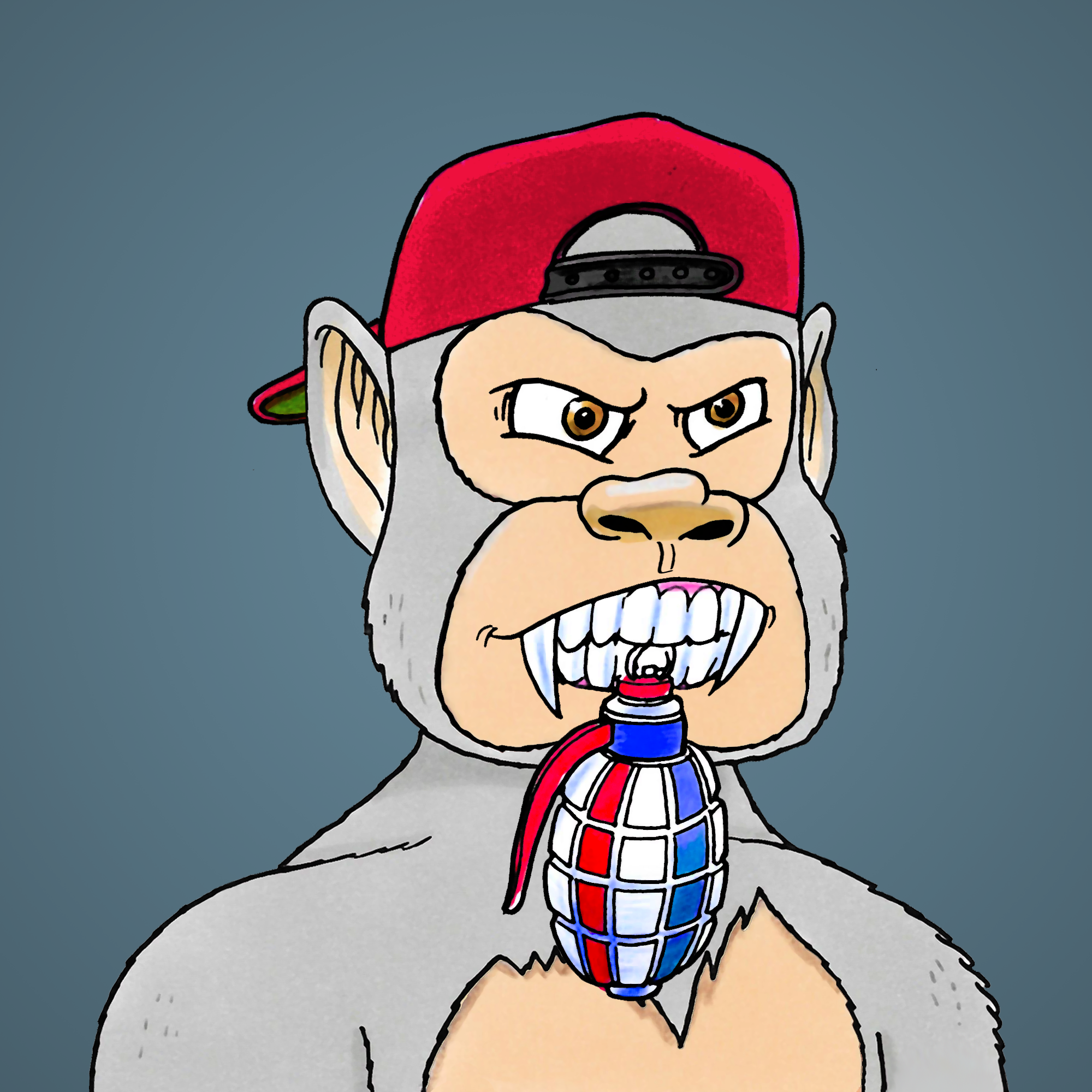 George Trosley - Jungle Freaks - Jungle Freak 5789 - NFT # 5789