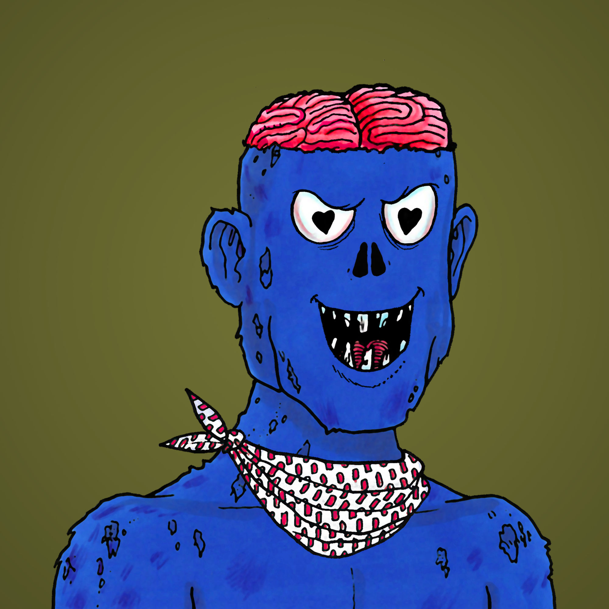 George Trosley - Jungle Freaks - Jungle Freak 579 - NFT # 579