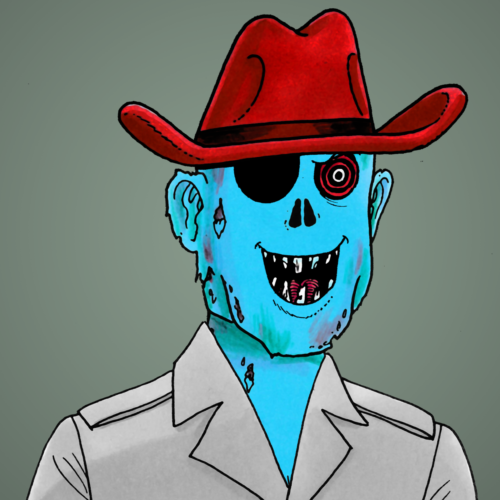 George Trosley - Jungle Freaks - Jungle Freak 5795 - NFT # 5795