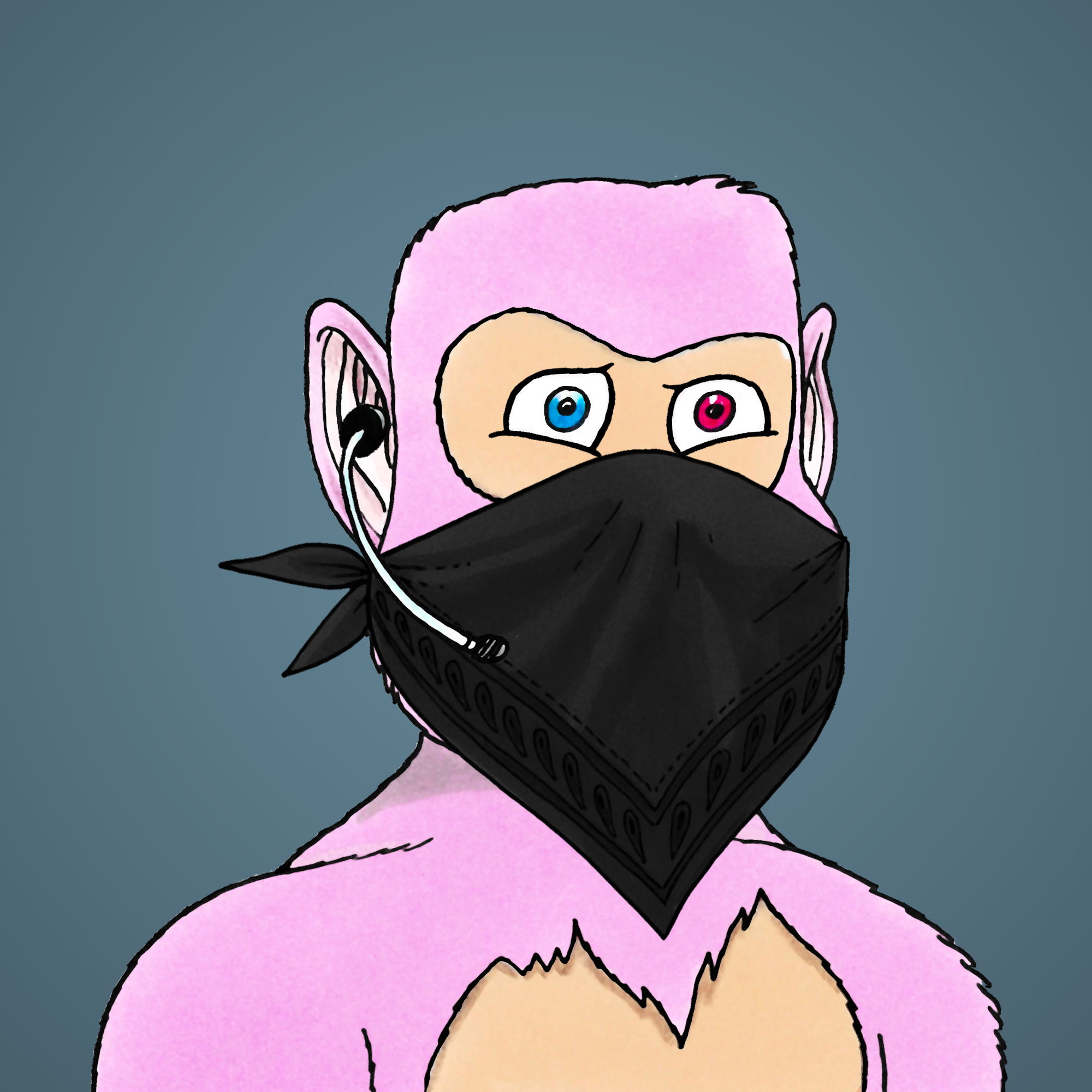 George Trosley - Jungle Freaks - Jungle Freak 5798 - NFT # 5798