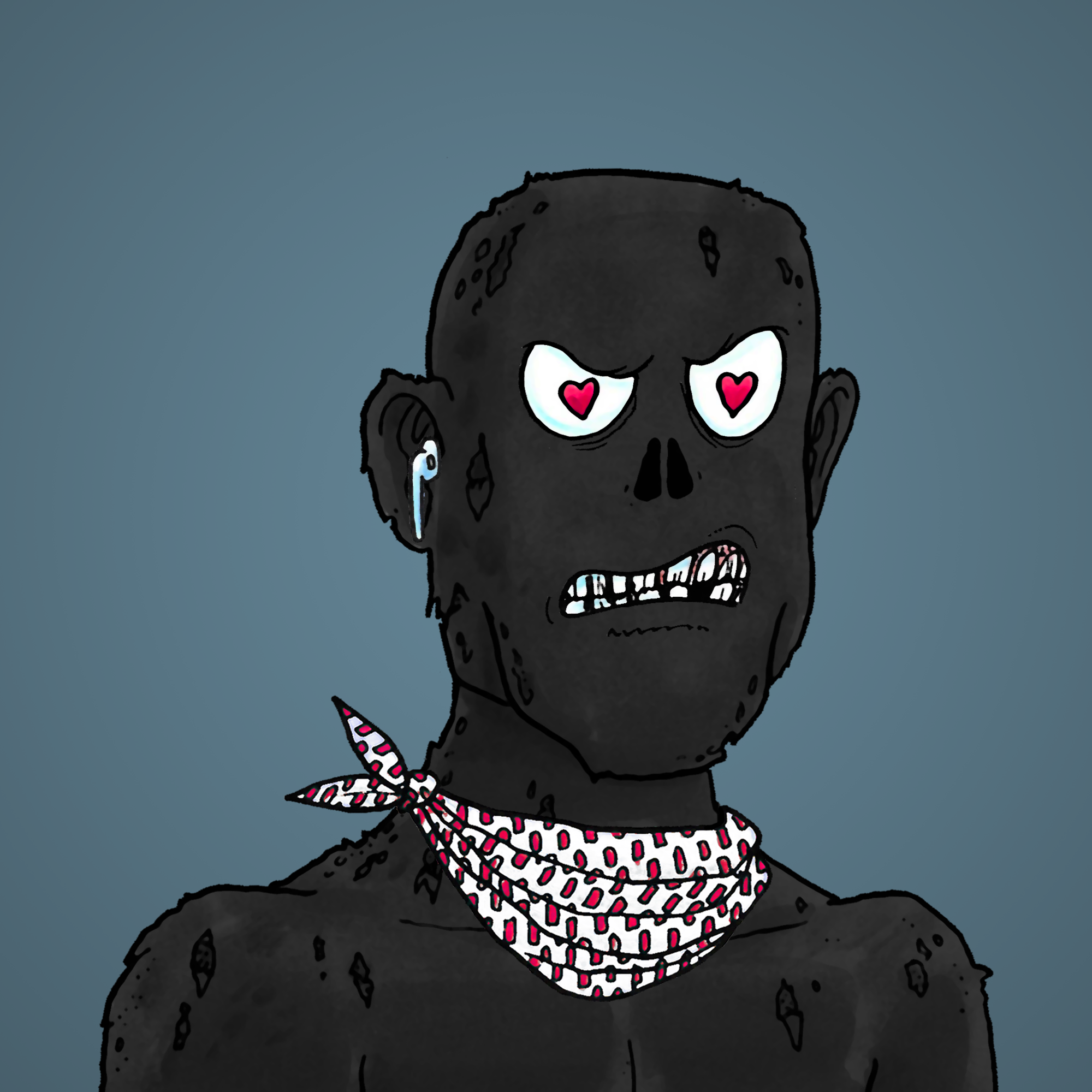 George Trosley - Jungle Freaks - Jungle Freak 580 - NFT # 580