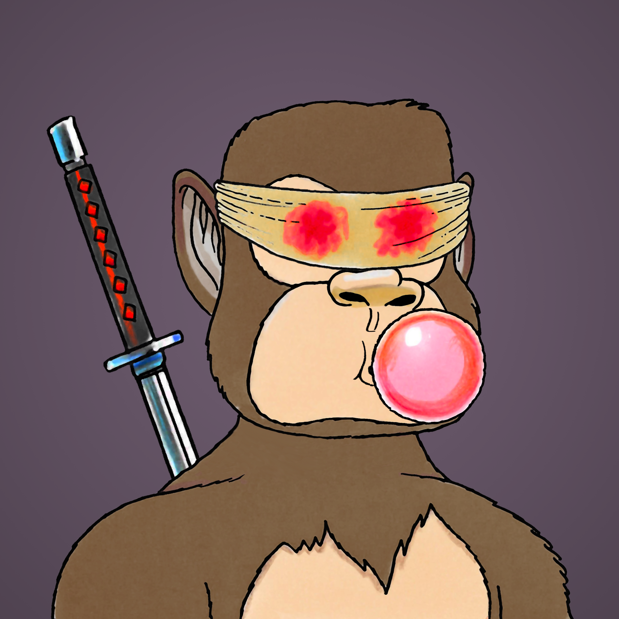 George Trosley - Jungle Freaks - Jungle Freak 5813 - NFT # 5813