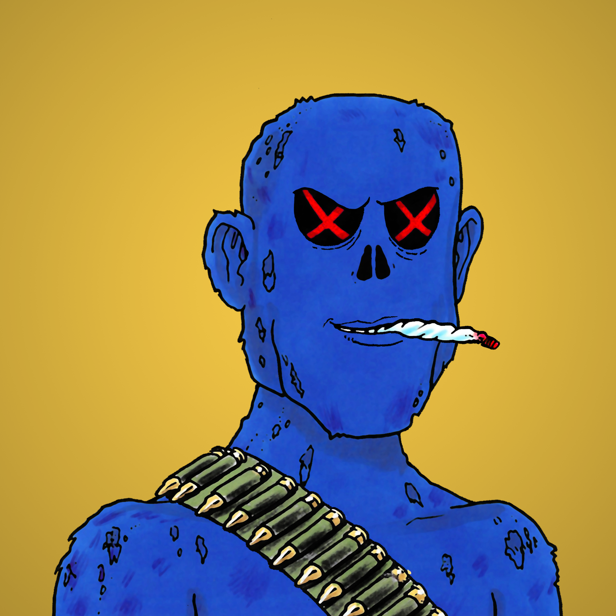 George Trosley - Jungle Freaks - Jungle Freak 5815 - NFT # 5815