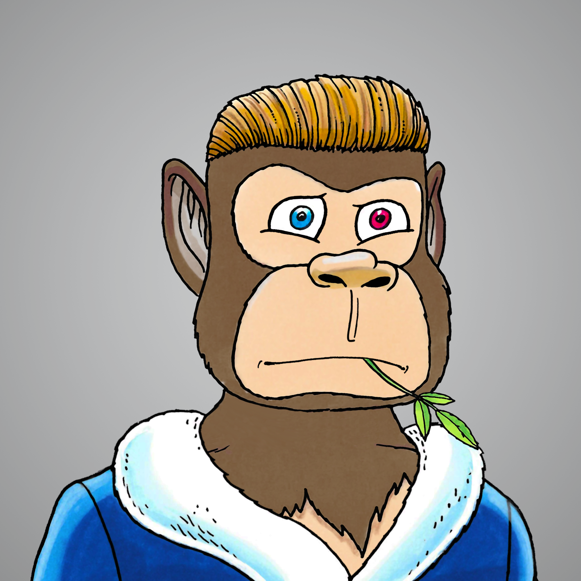 George Trosley - Jungle Freaks - Jungle Freak 5816 - NFT # 5816