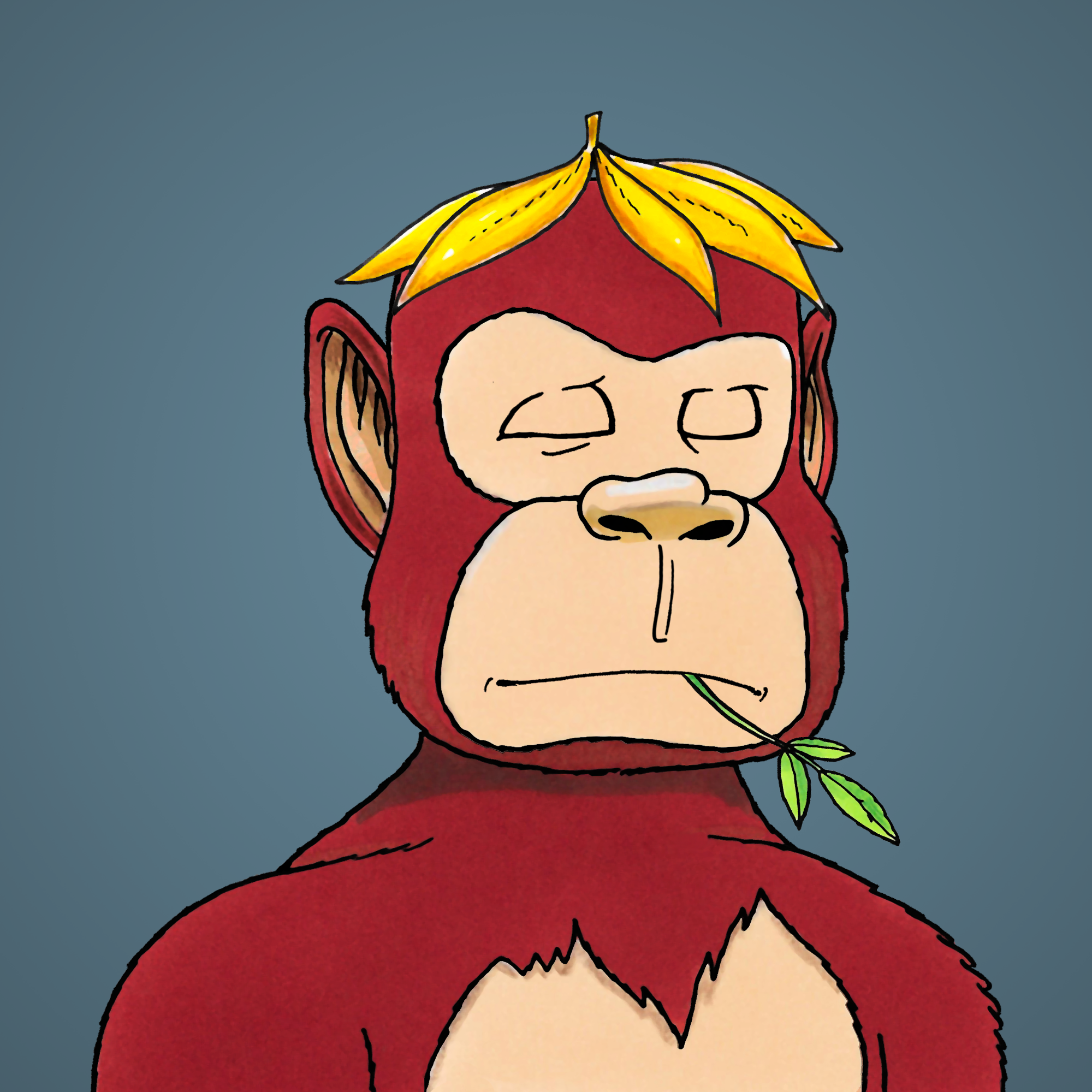 George Trosley - Jungle Freaks - Jungle Freak 5820 - NFT # 5820