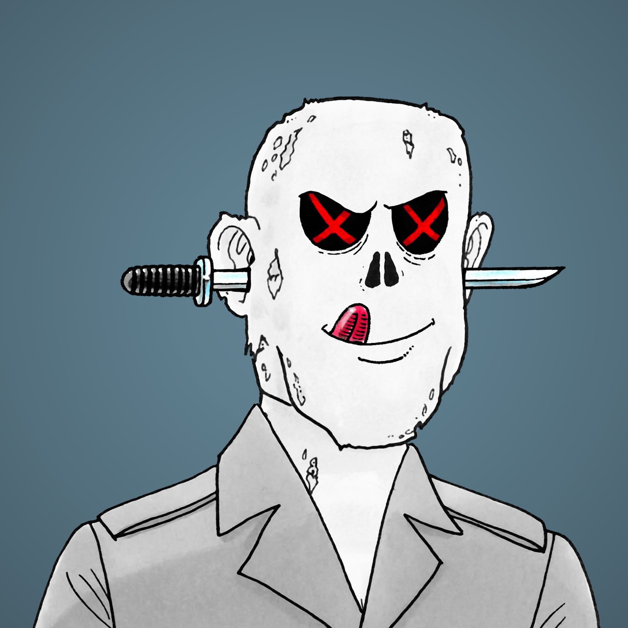 George Trosley - Jungle Freaks - Jungle Freak 5826 - NFT # 5826