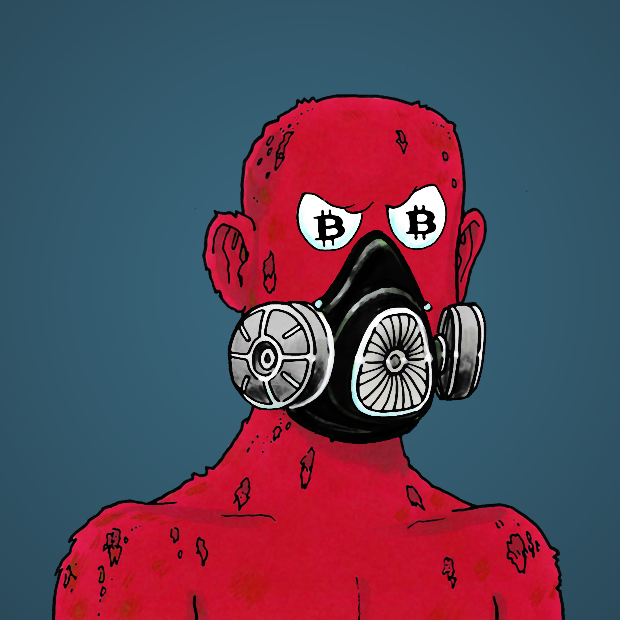 George Trosley - Jungle Freaks - Jungle Freak 5827 - NFT # 5827