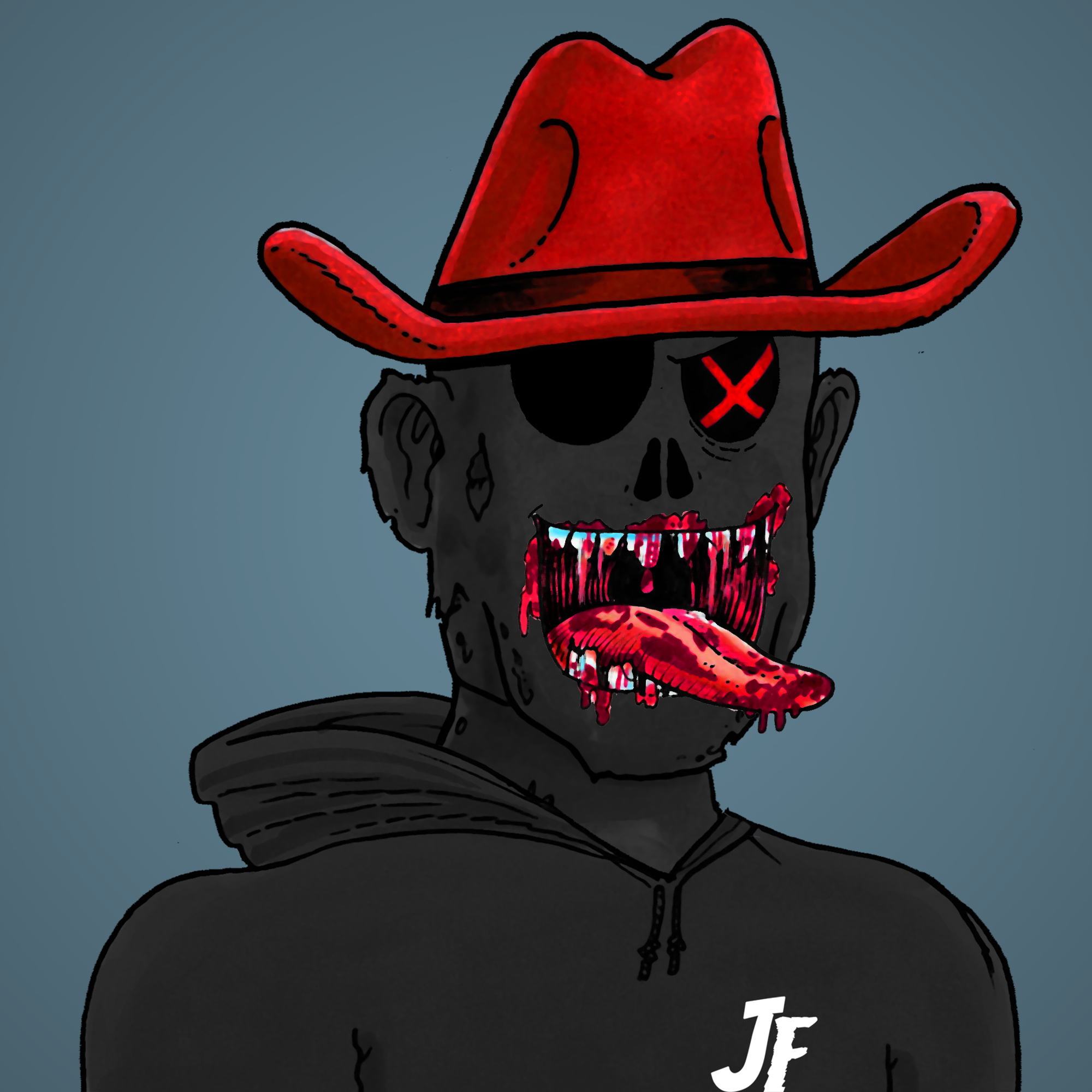 George Trosley - Jungle Freaks - Jungle Freak 583 - NFT # 583