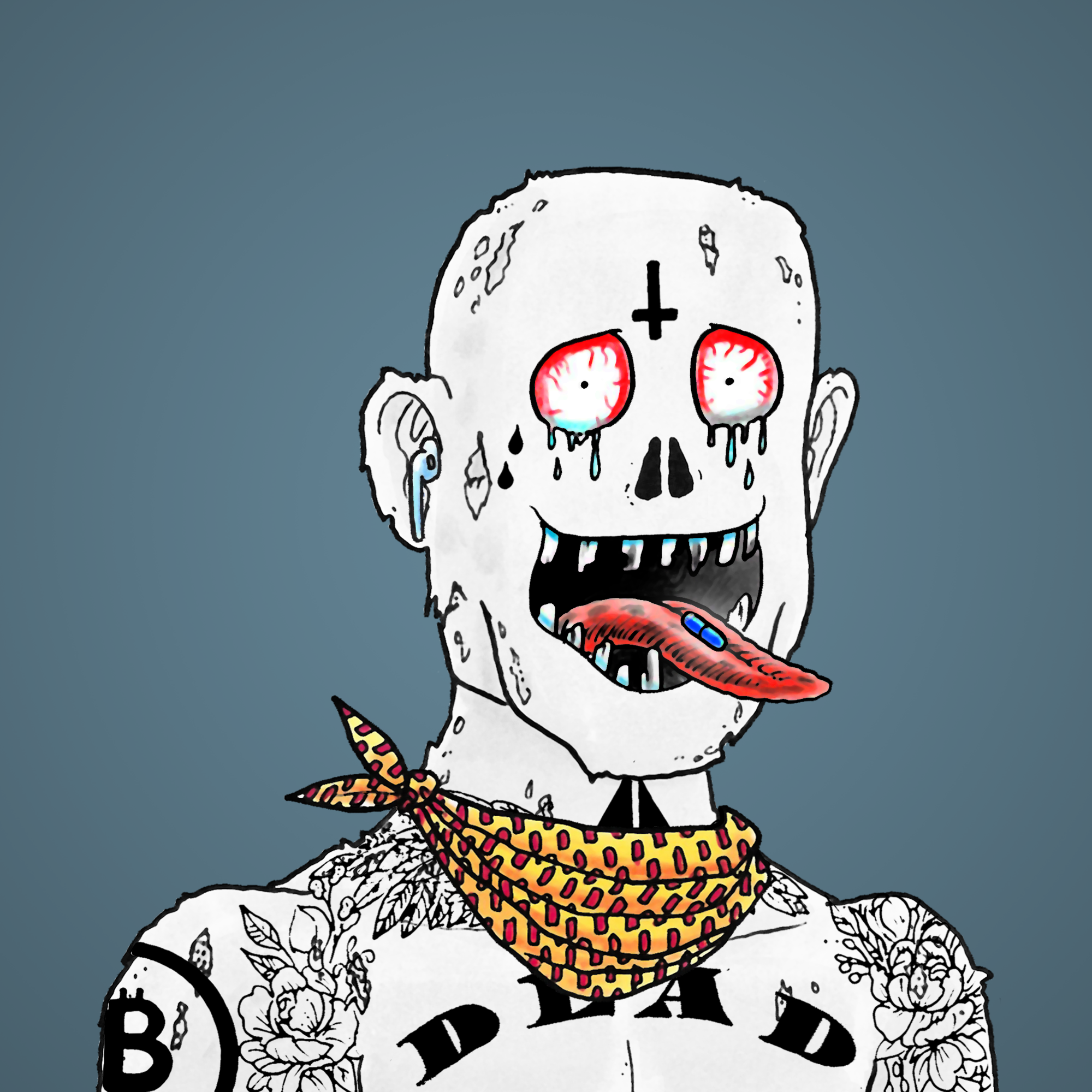 George Trosley - Jungle Freaks - Jungle Freak 5832 - NFT # 5832