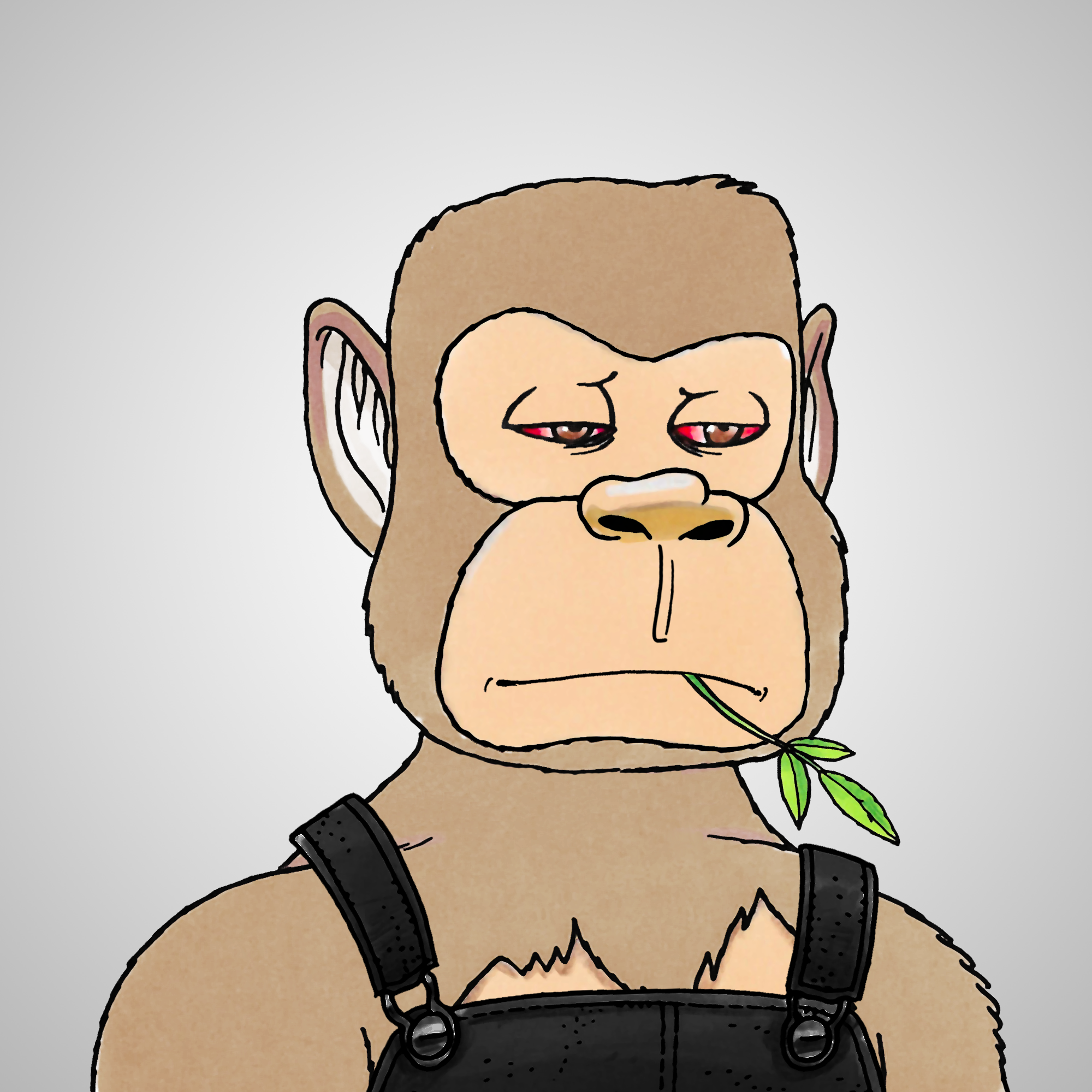 George Trosley - Jungle Freaks - Jungle Freak 5833 - NFT # 5833