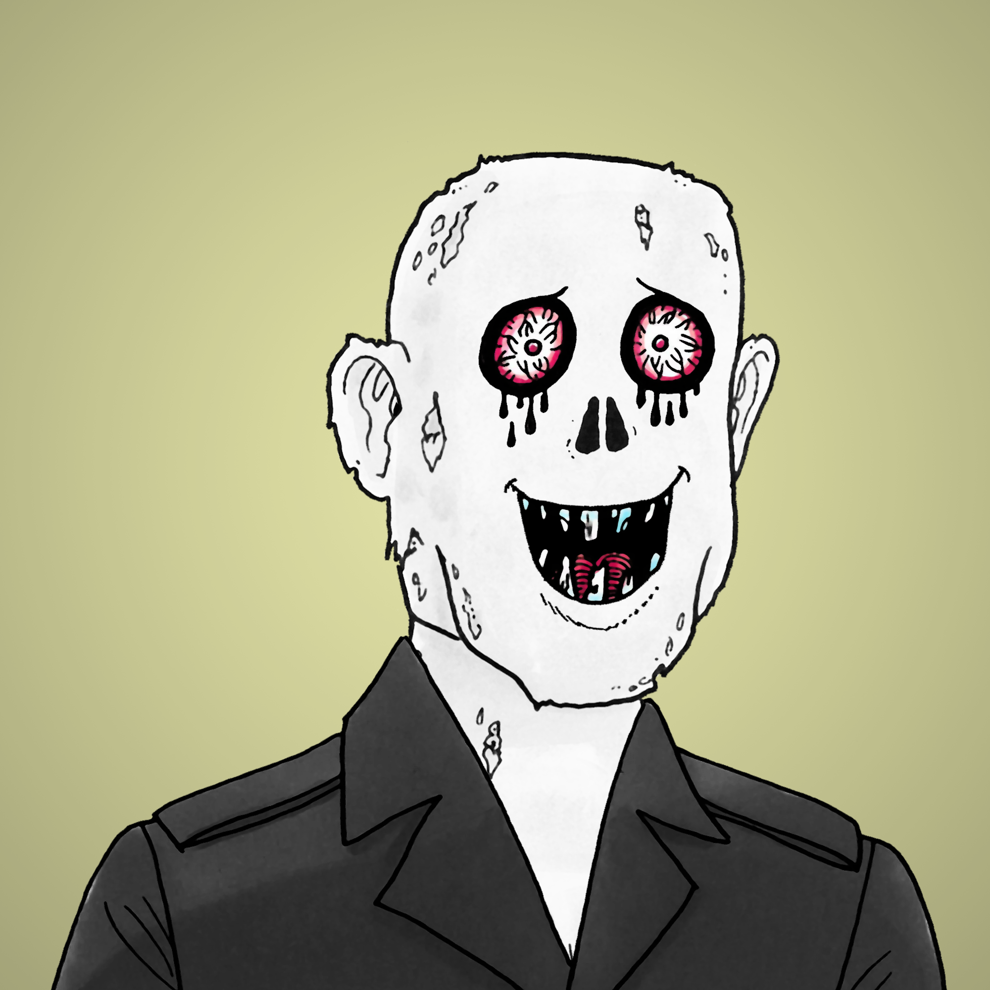 George Trosley - Jungle Freaks - Jungle Freak 5834 - NFT # 5834