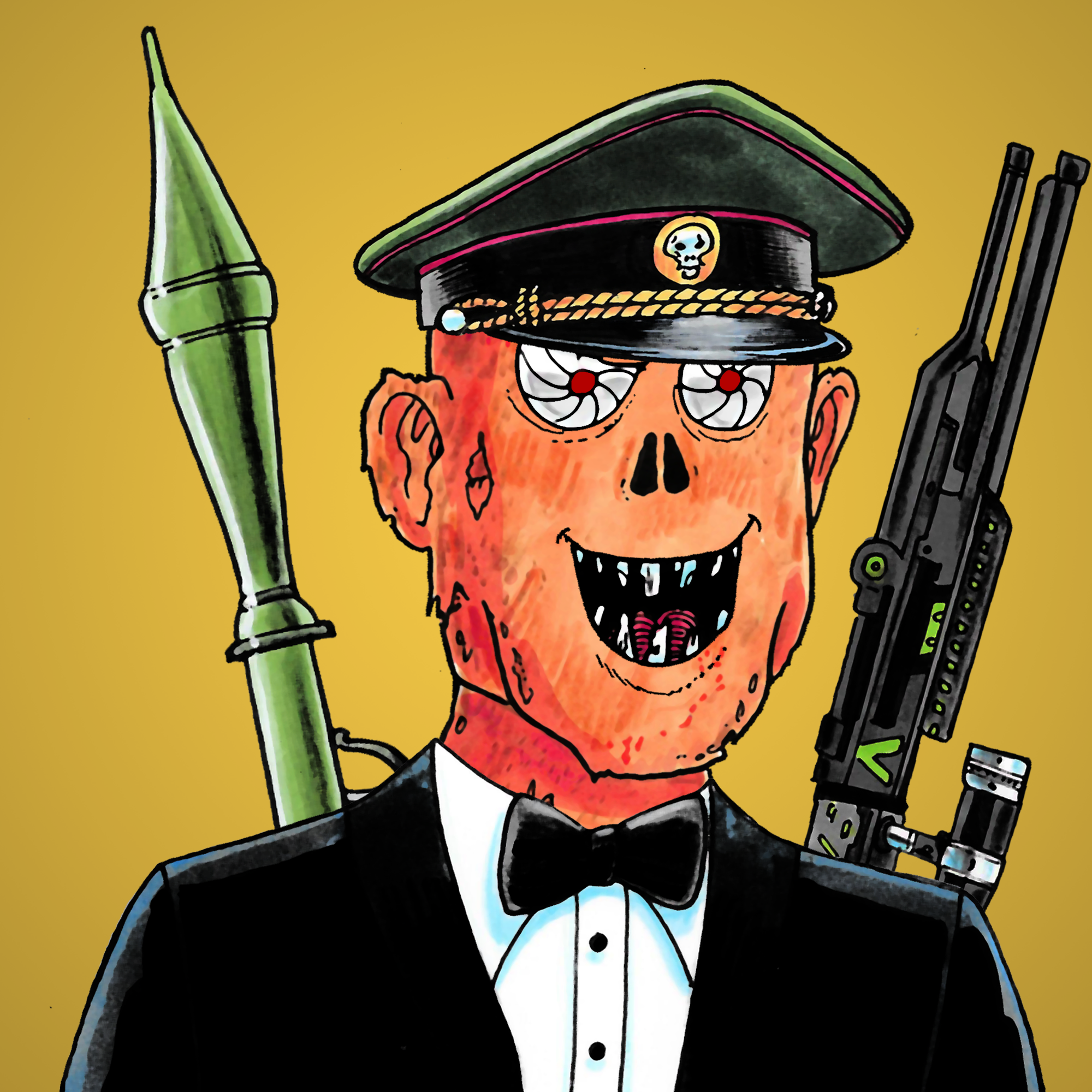 George Trosley - Jungle Freaks - Jungle Freak 5853 - NFT # 5853