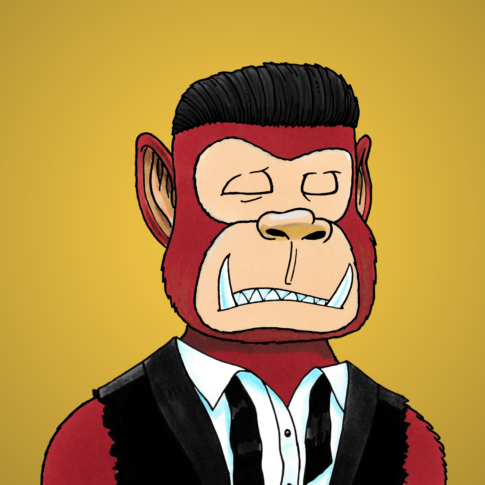 George Trosley - Jungle Freaks - Jungle Freak 586 - NFT # 586