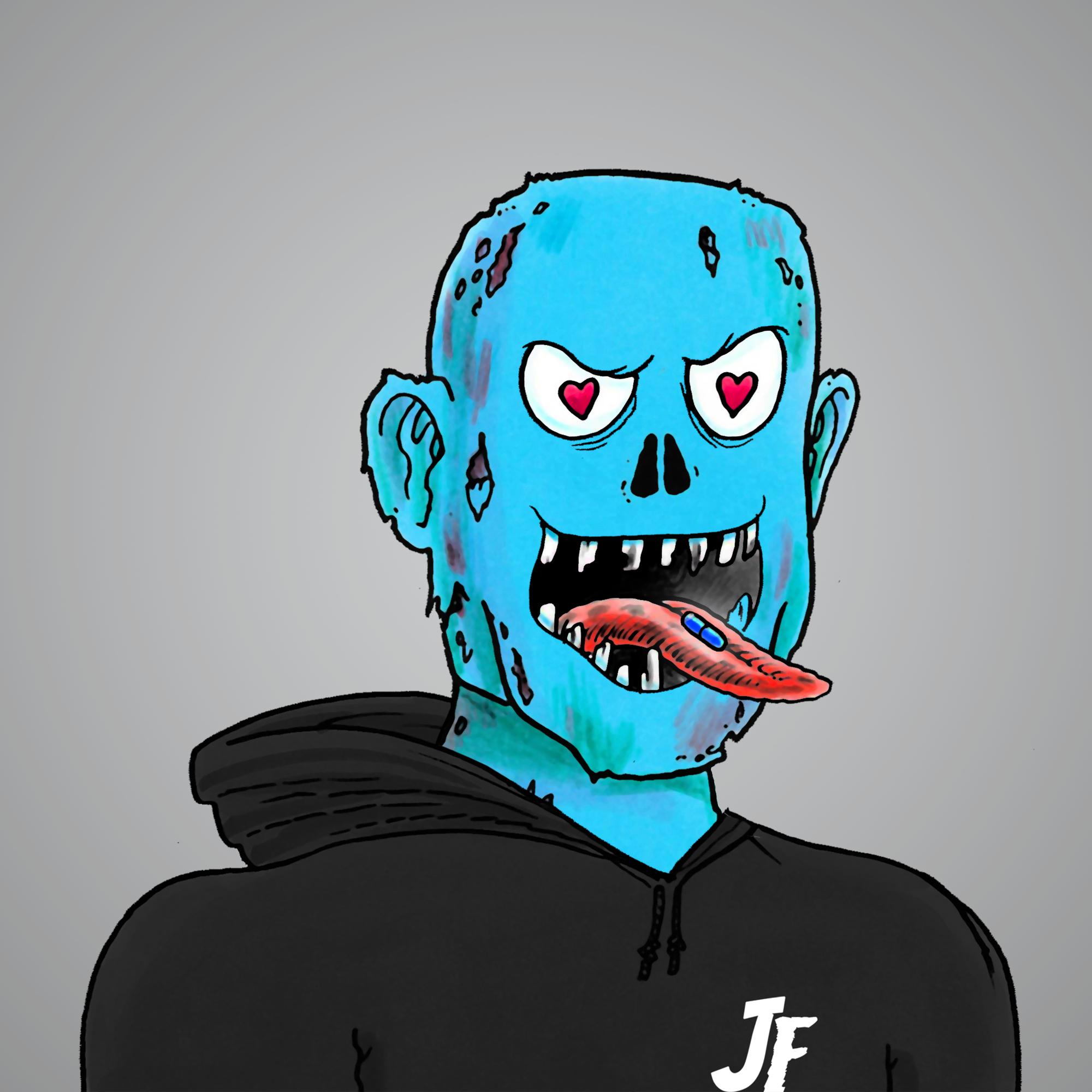 George Trosley - Jungle Freaks - Jungle Freak 5866 - NFT # 5866