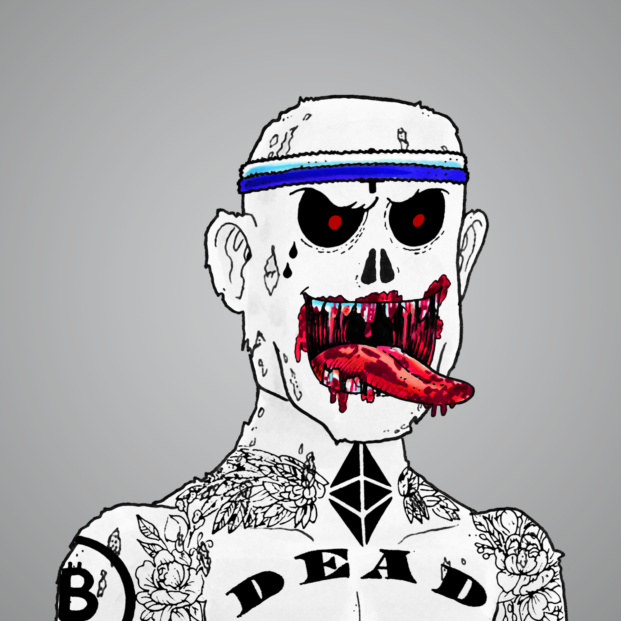 George Trosley - Jungle Freaks - Jungle Freak 5867 - NFT # 5867