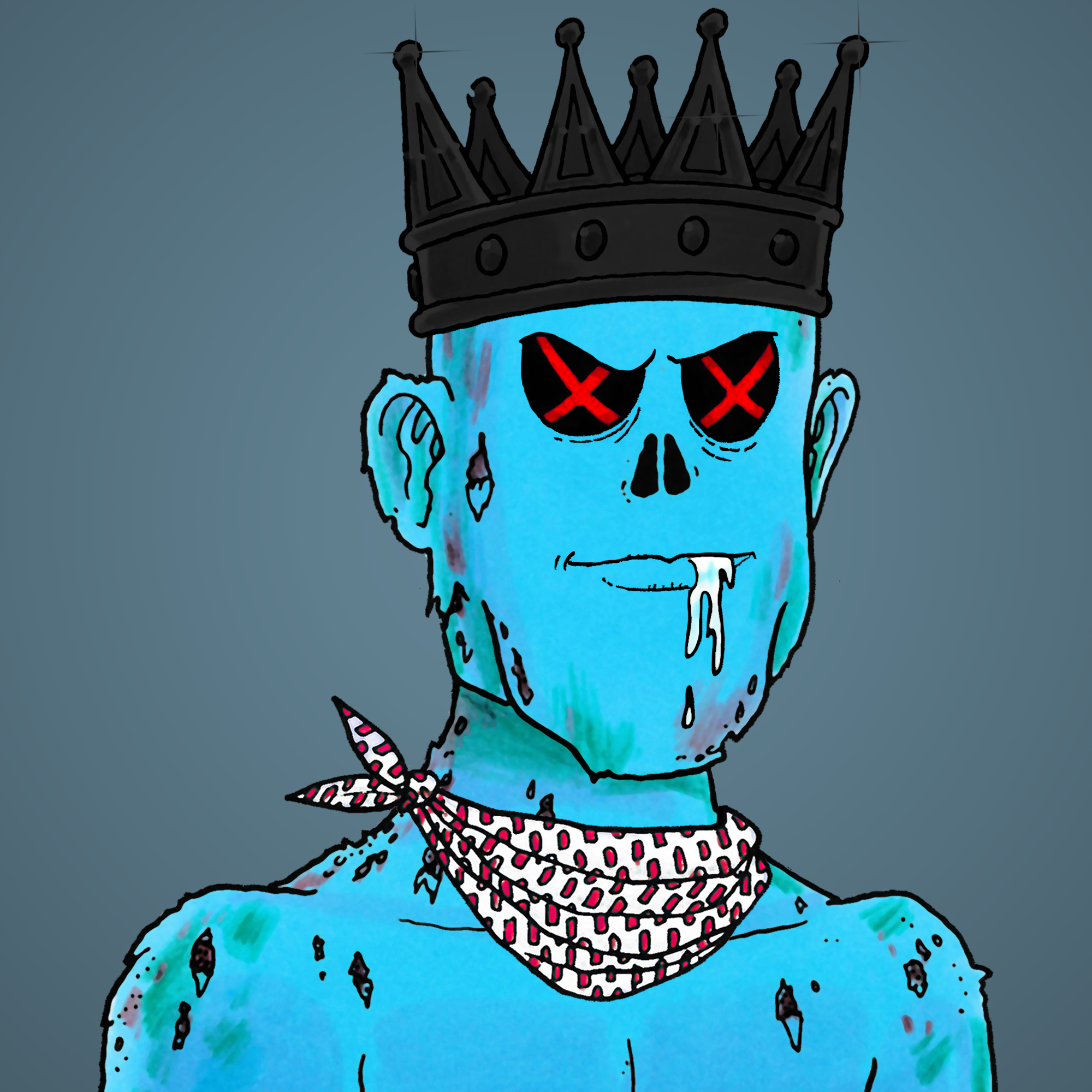 George Trosley - Jungle Freaks - Jungle Freak 5869 - NFT # 5869