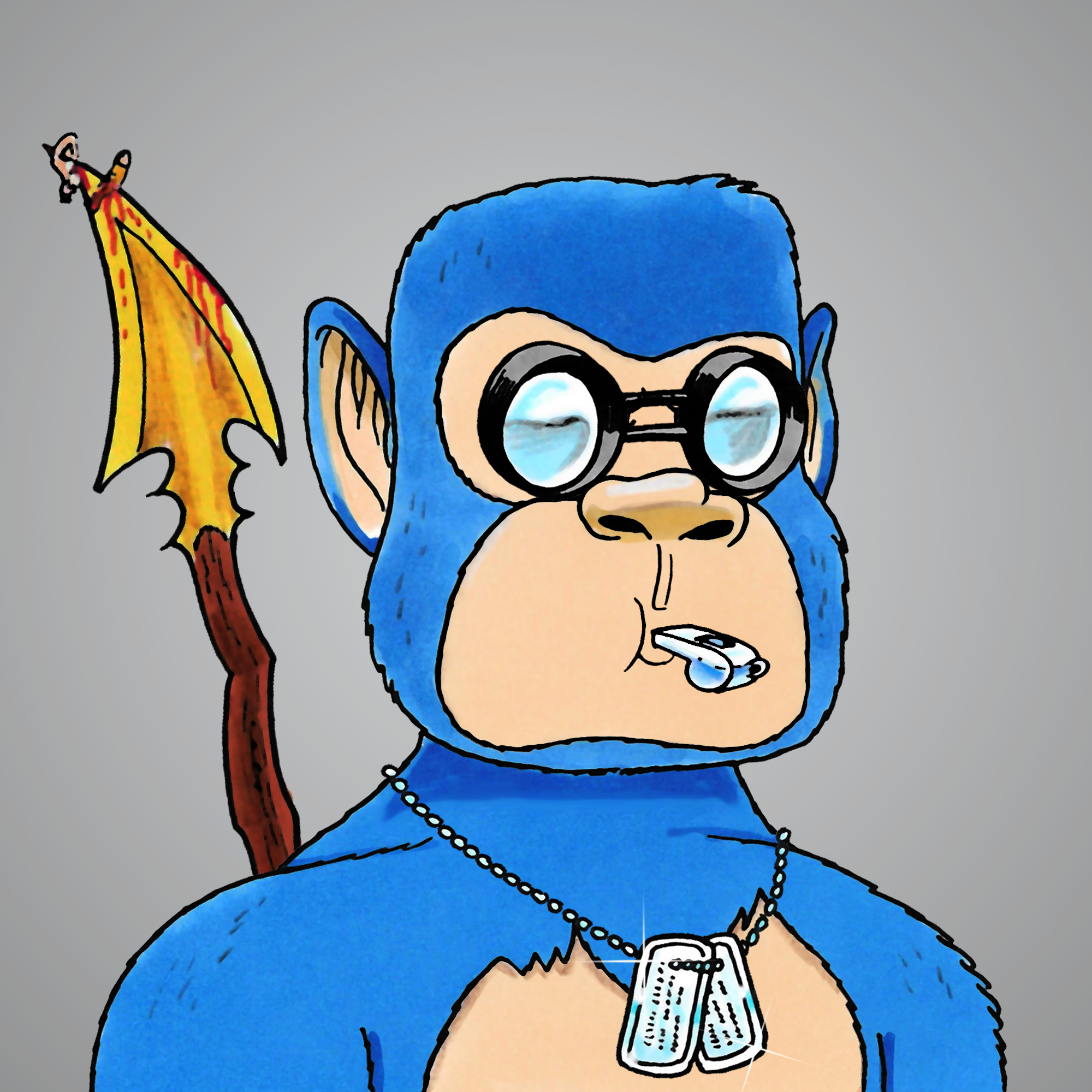 George Trosley - Jungle Freaks - Jungle Freak 5881 - NFT # 5881