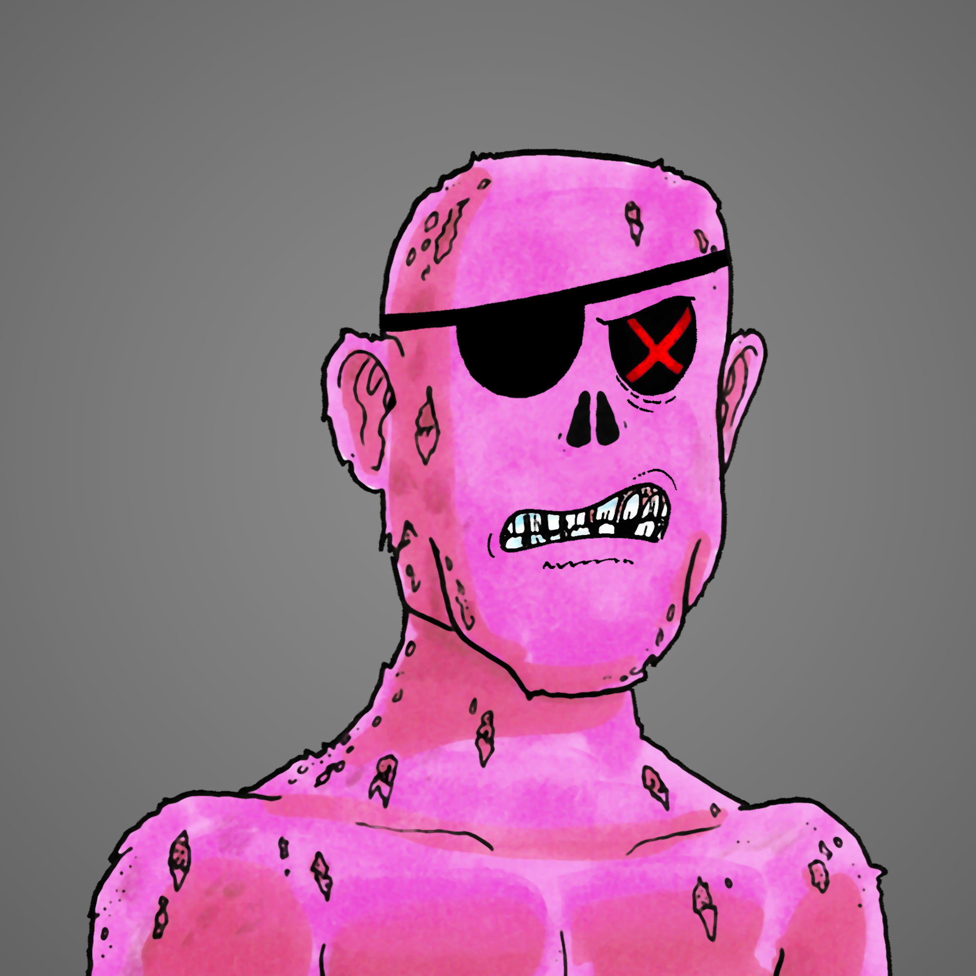 George Trosley - Jungle Freaks - Jungle Freak 5882 - NFT # 5882