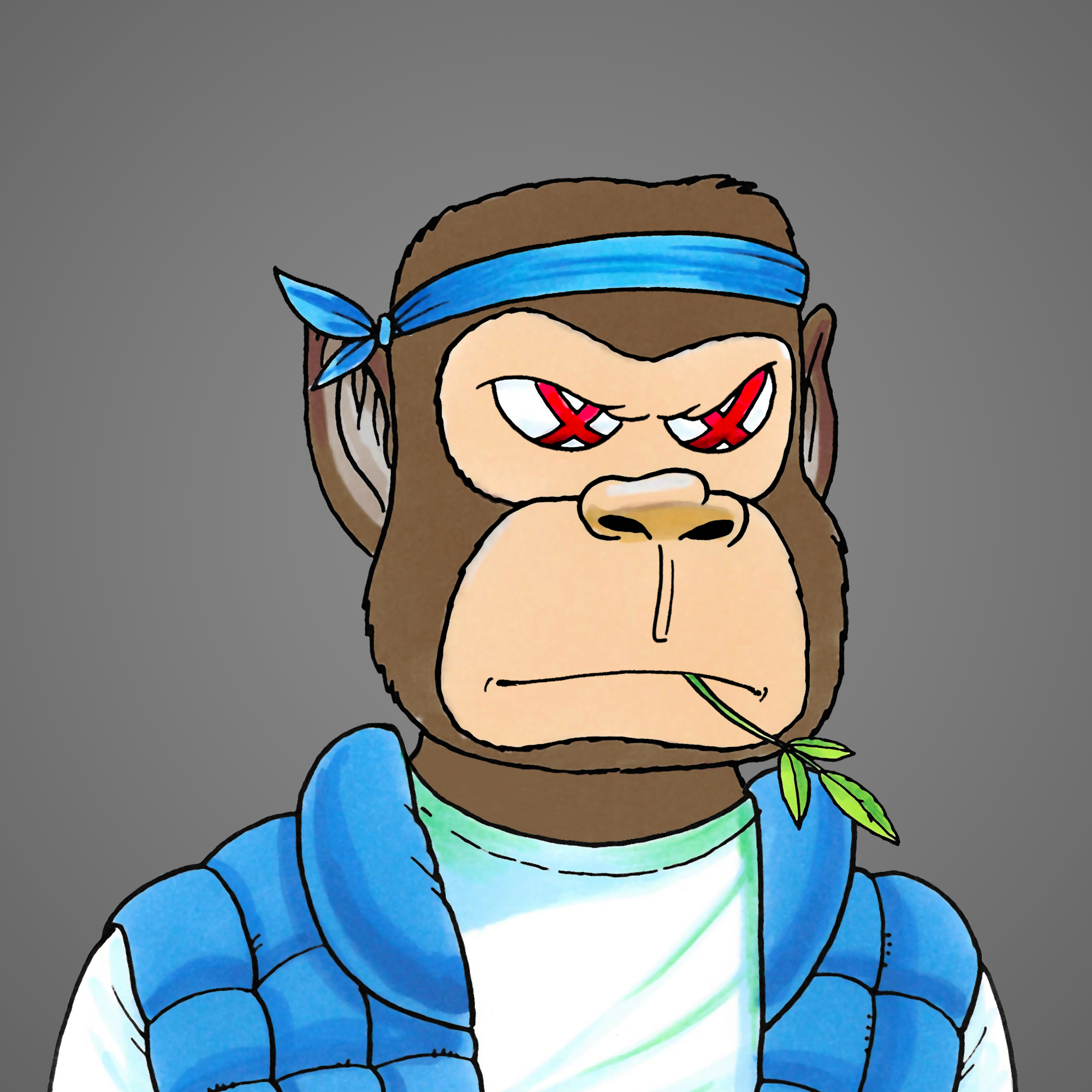 George Trosley - Jungle Freaks - Jungle Freak 5885 - NFT # 5885